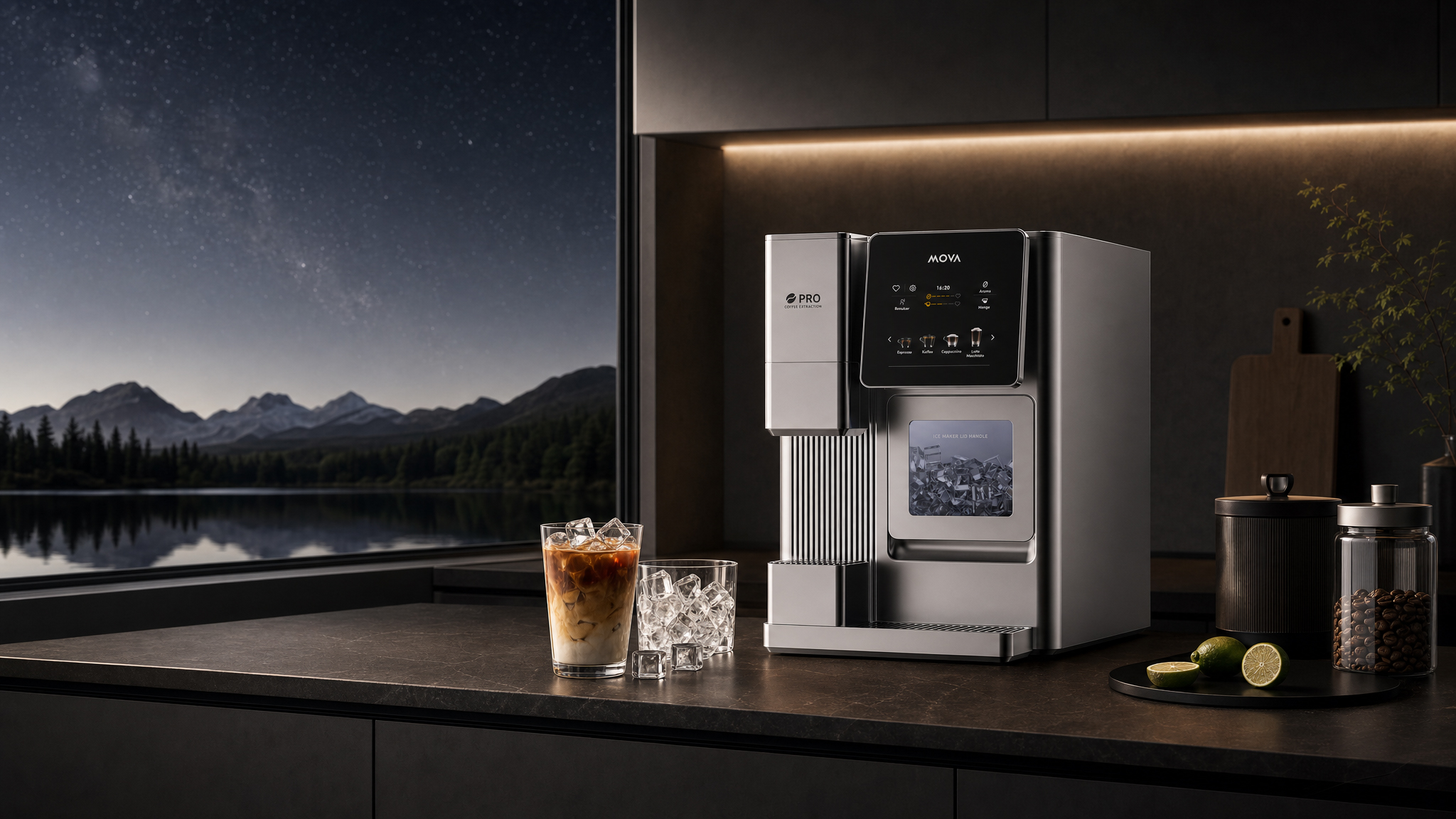 Ice Cafe，Coffee machine，Ice maker，