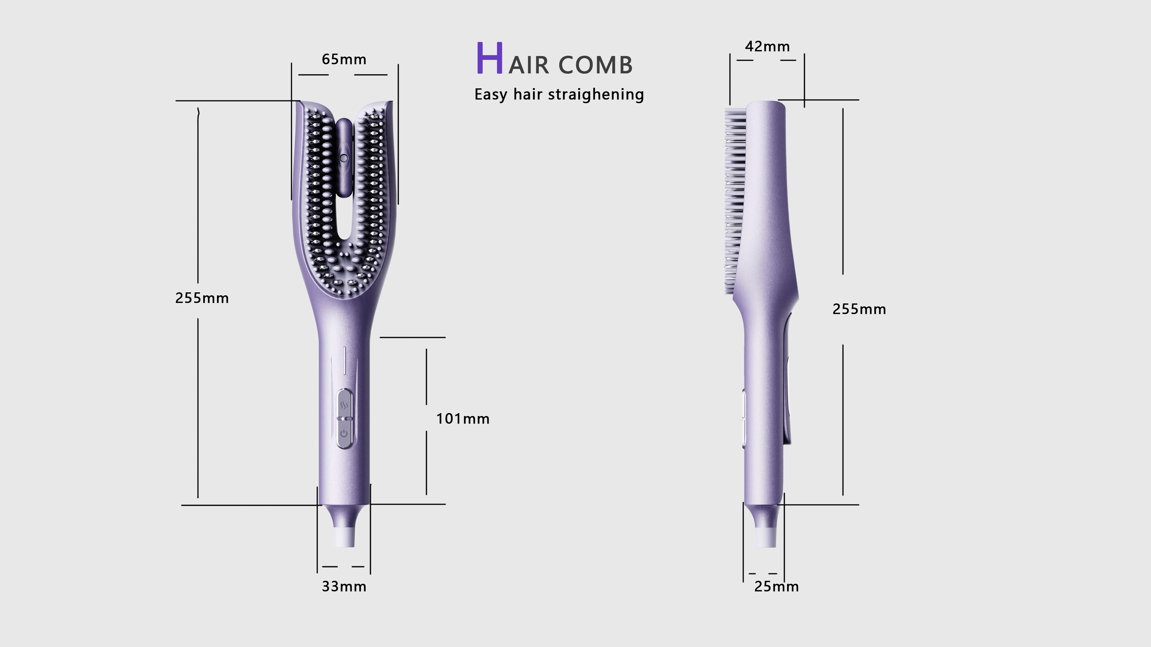 Straight hair comb，Hair stick，Hair Products ，Personal care products，