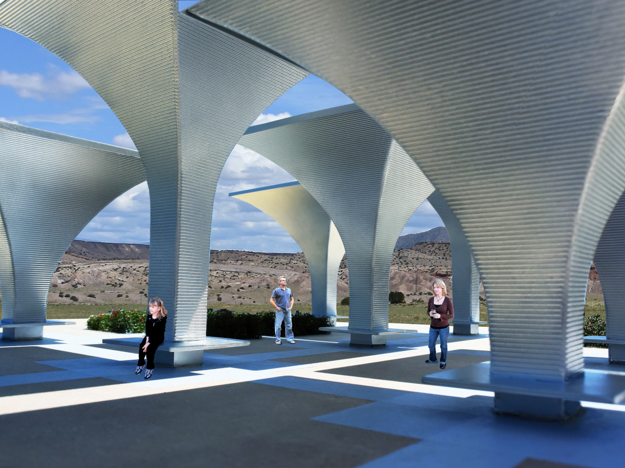 Solar Rain Funnels，Outdoor equipment，originality，public square installation，