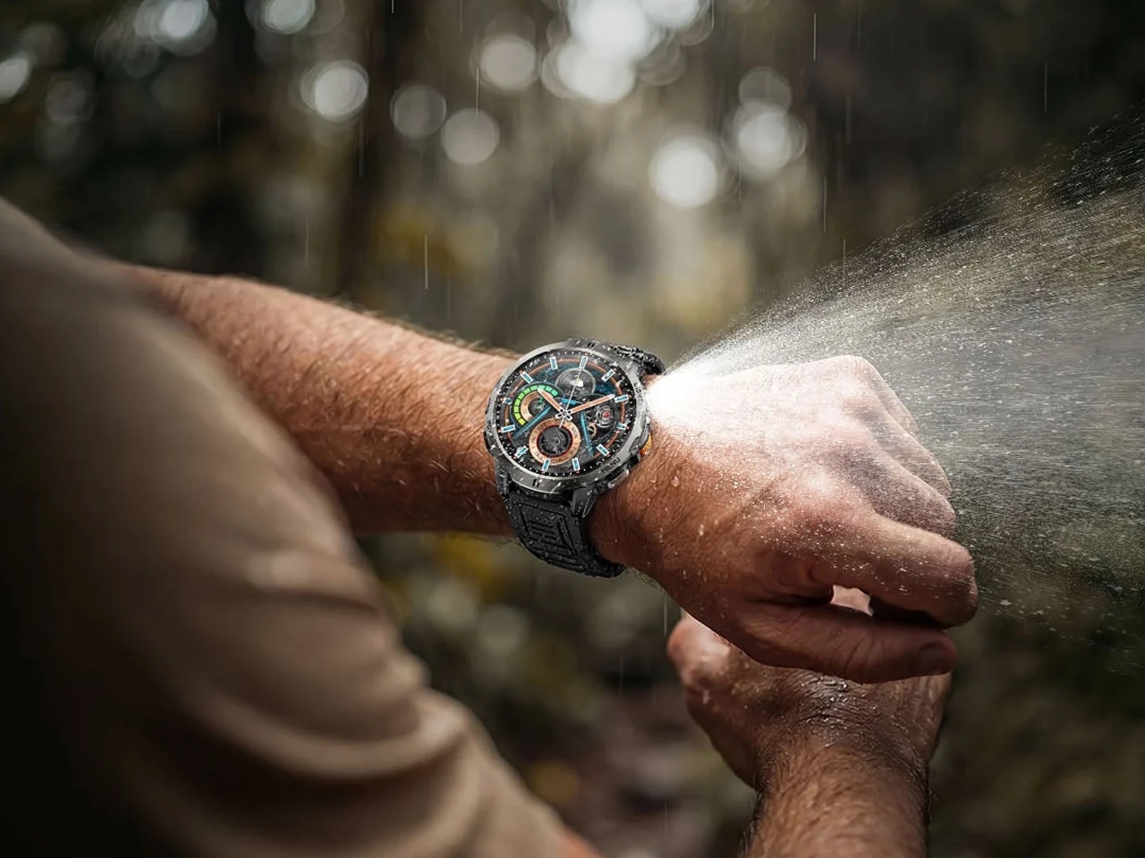 SpinR，Intelligent Watch，Digital，Electronic equipment，