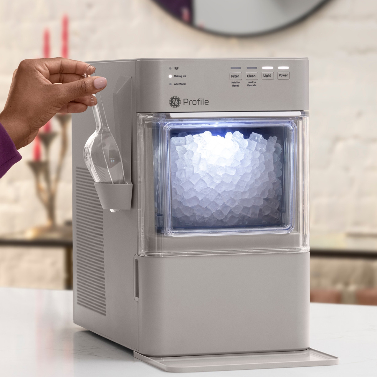 Profile Opal Mini，Crumb Ice Machine，small home appliances，Kitchen appliances，