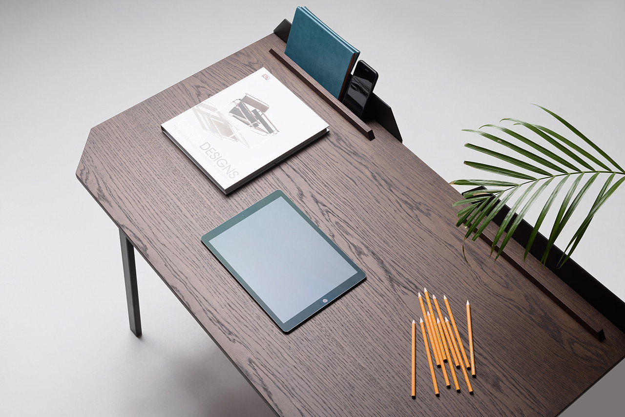 木制，调节，办公桌，Zegen，桌子，