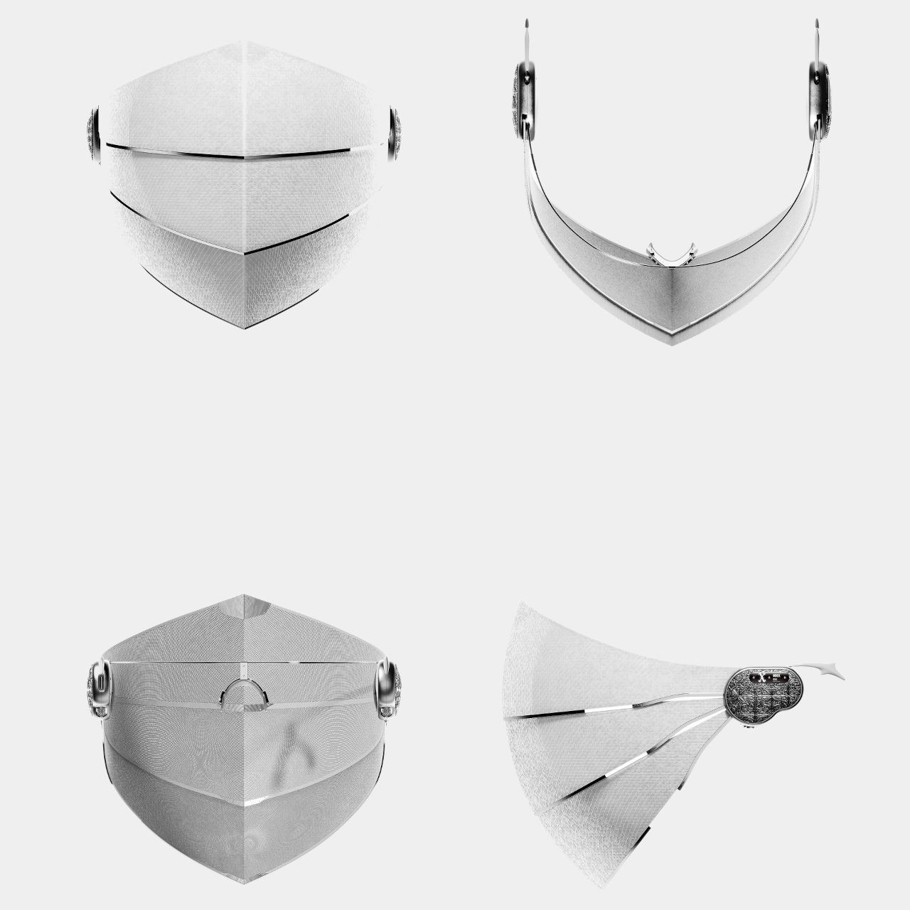 OBEX，wearable devices ，conceptual design，face shield，