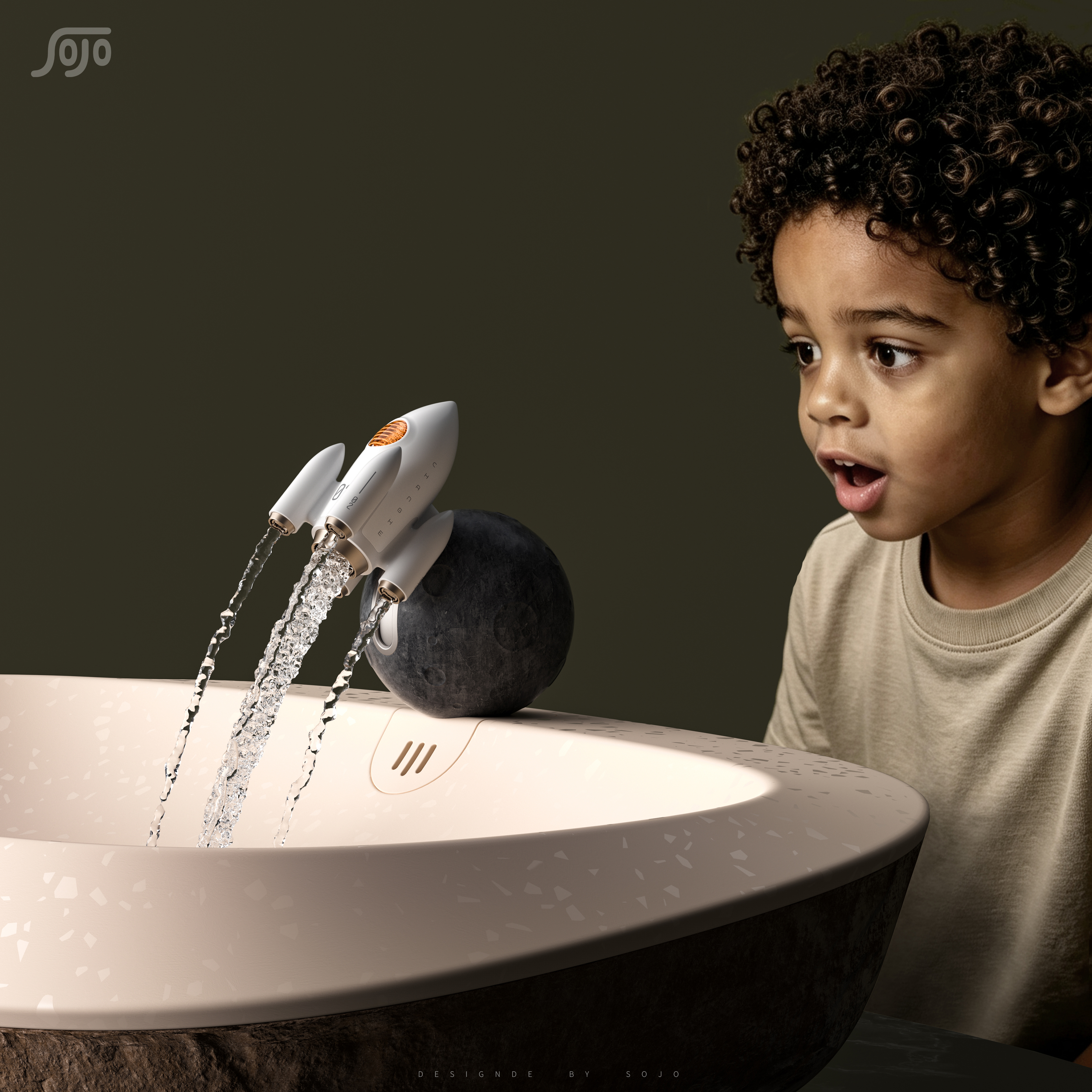rocket，henhouse，Long River，water tap，pool，originality，streamline，