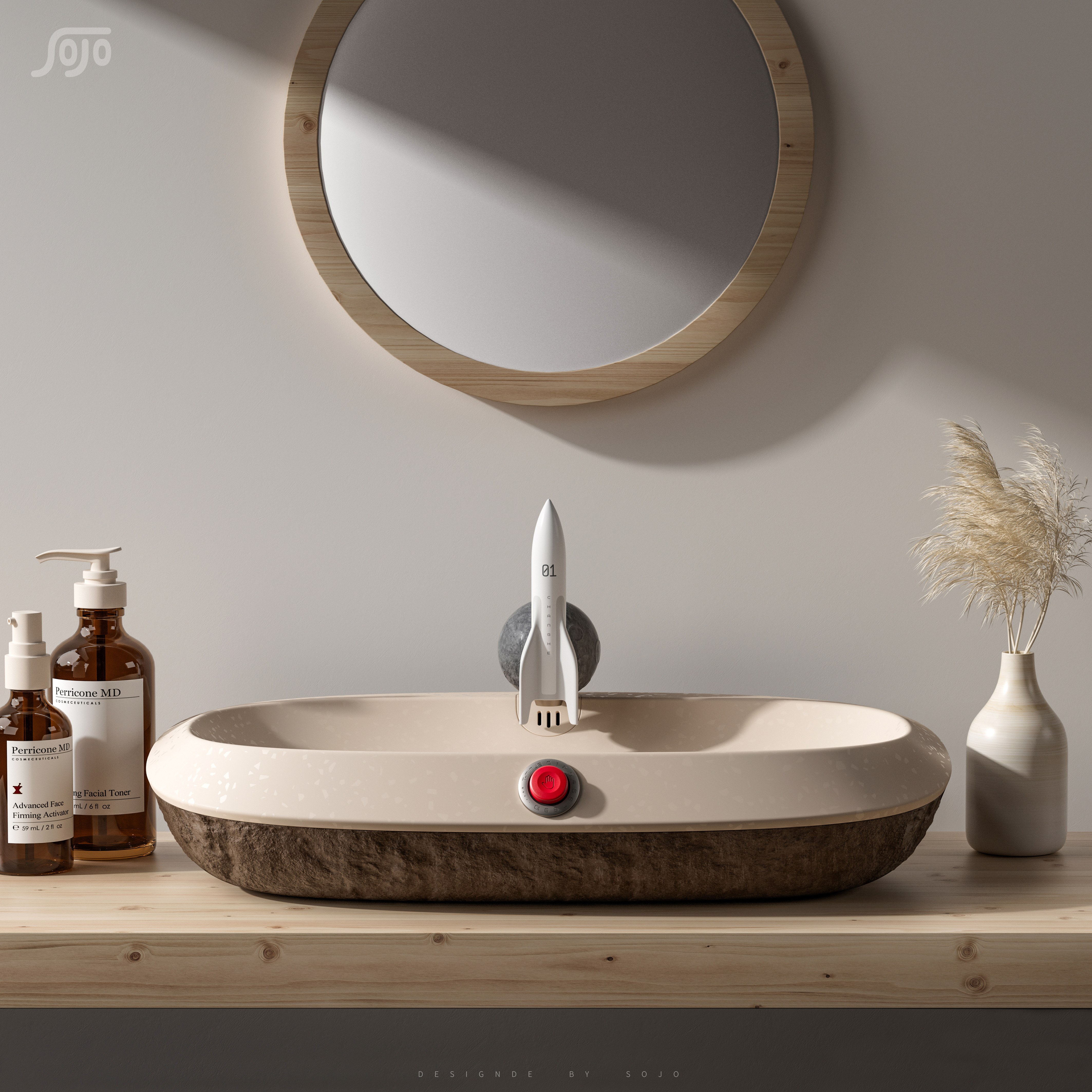rocket，henhouse，Long River，water tap，pool，originality，streamline，