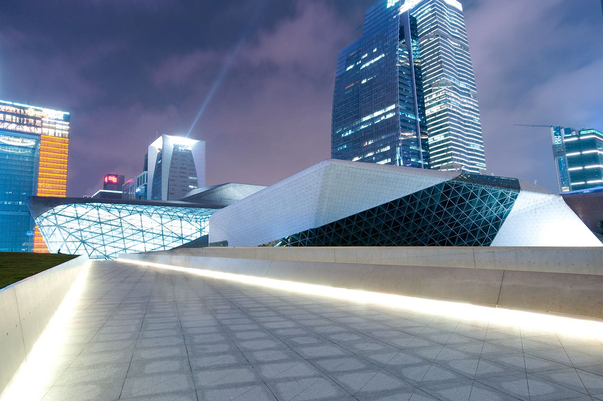 Architectural design，Appearance design，guangzhou opera house ，Zaha，Seattle Central Library ，Building interior，