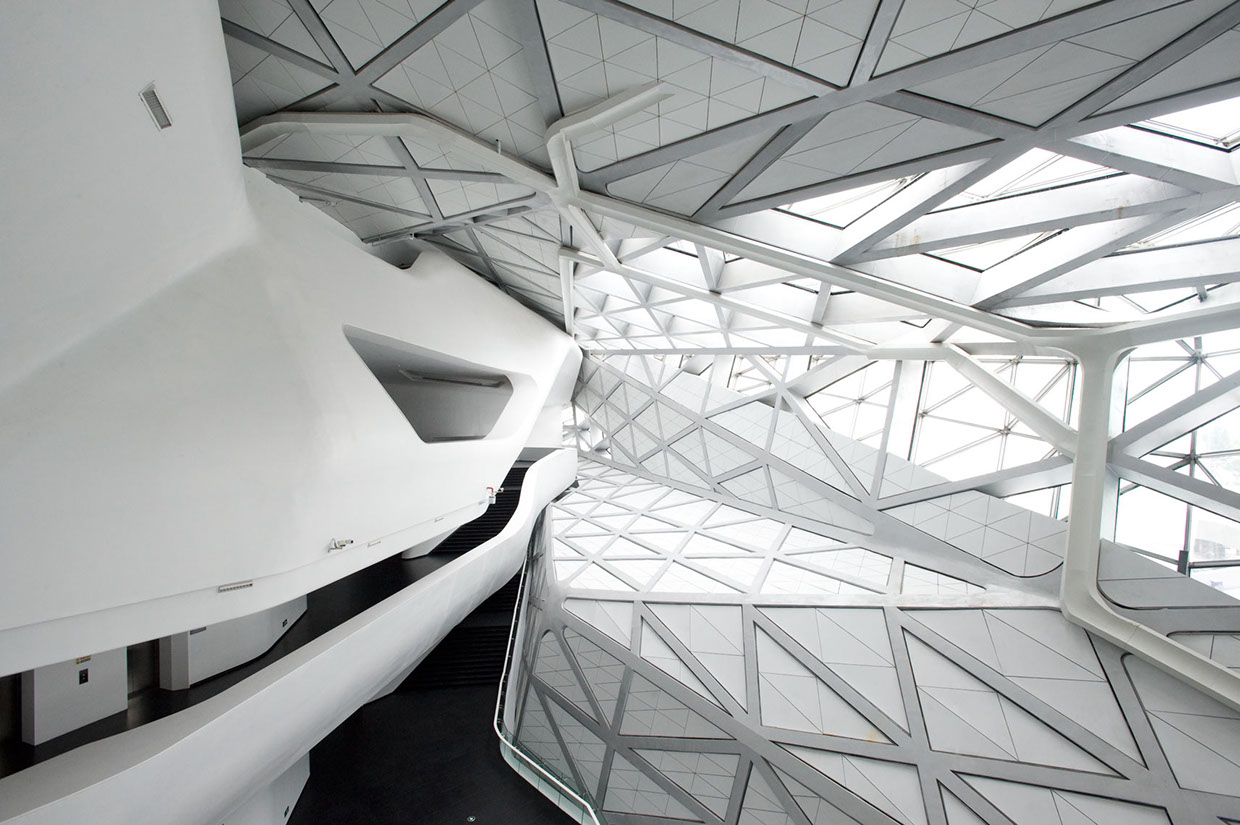 Architectural design，Appearance design，guangzhou opera house ，Zaha，Seattle Central Library ，Building interior，