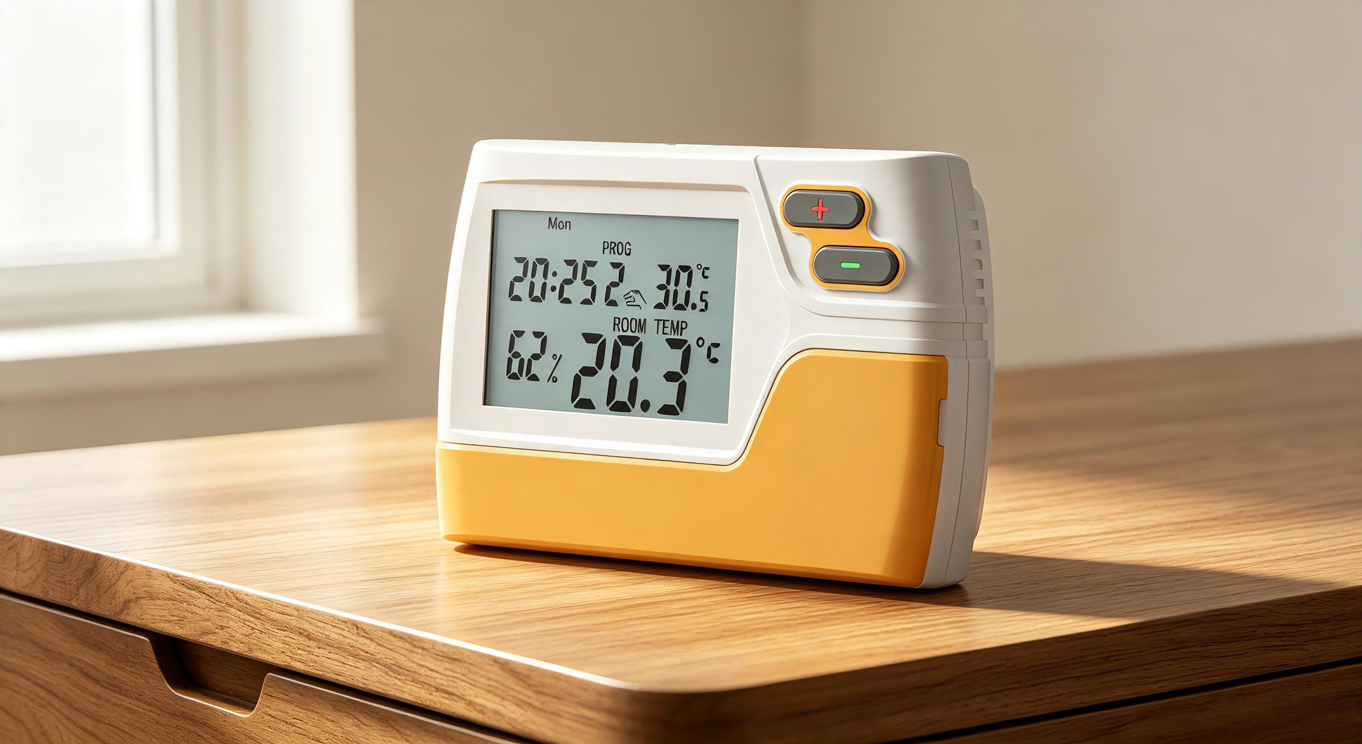 Thermostat, industrial design, smart home digital display products，