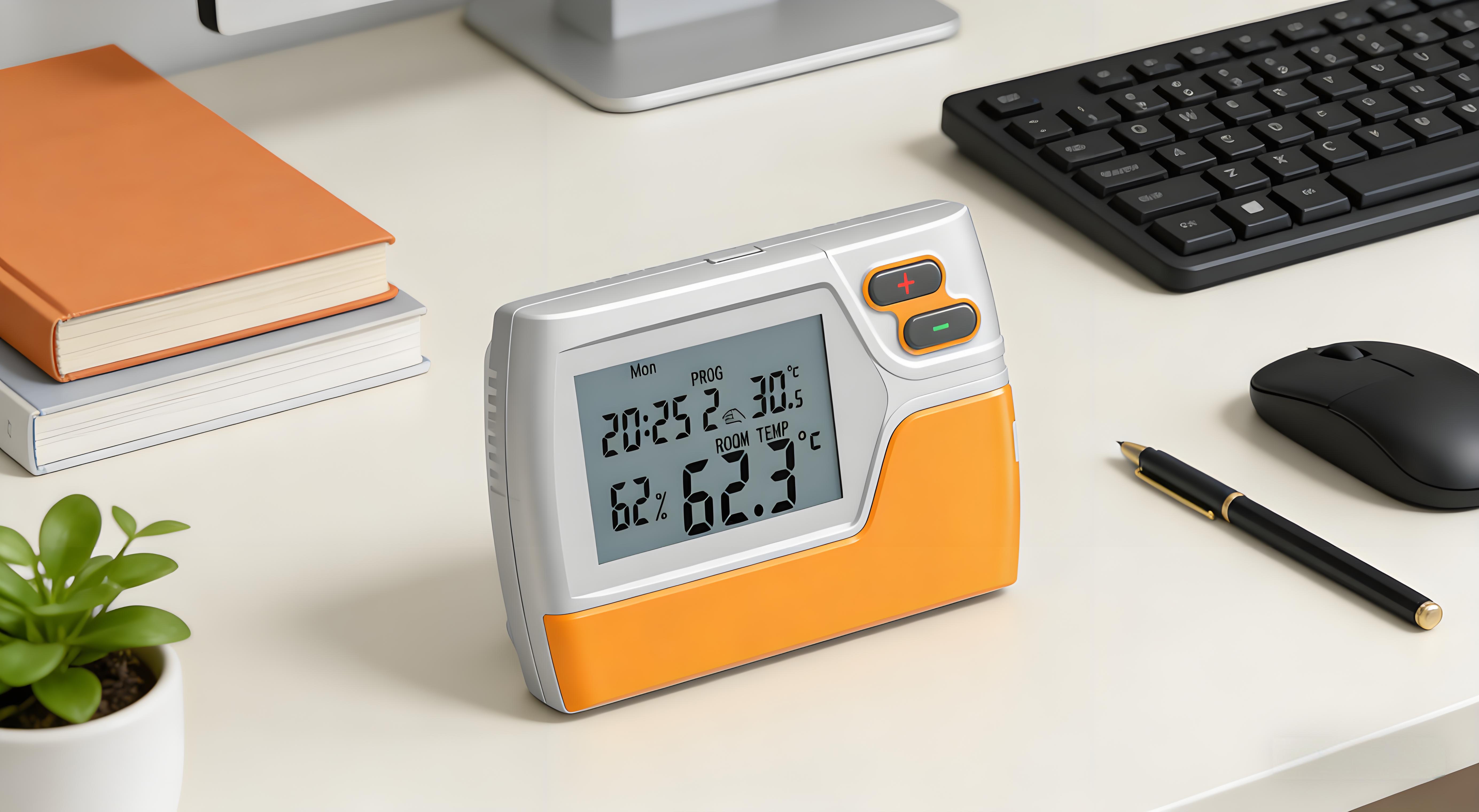 Thermostat, industrial design, smart home digital display products，