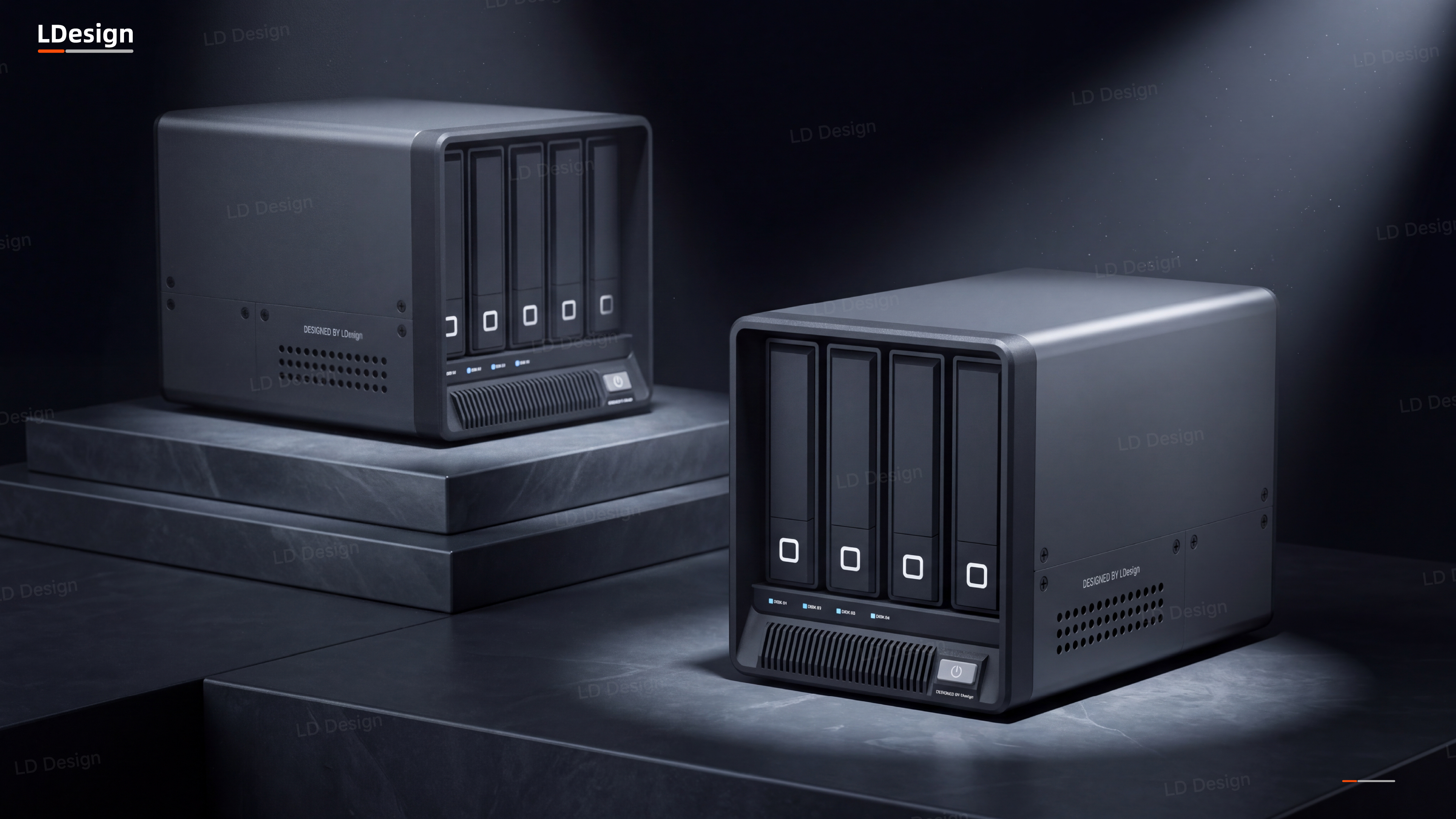 product design，industrial design，Hard drive cabinet，AIGC，