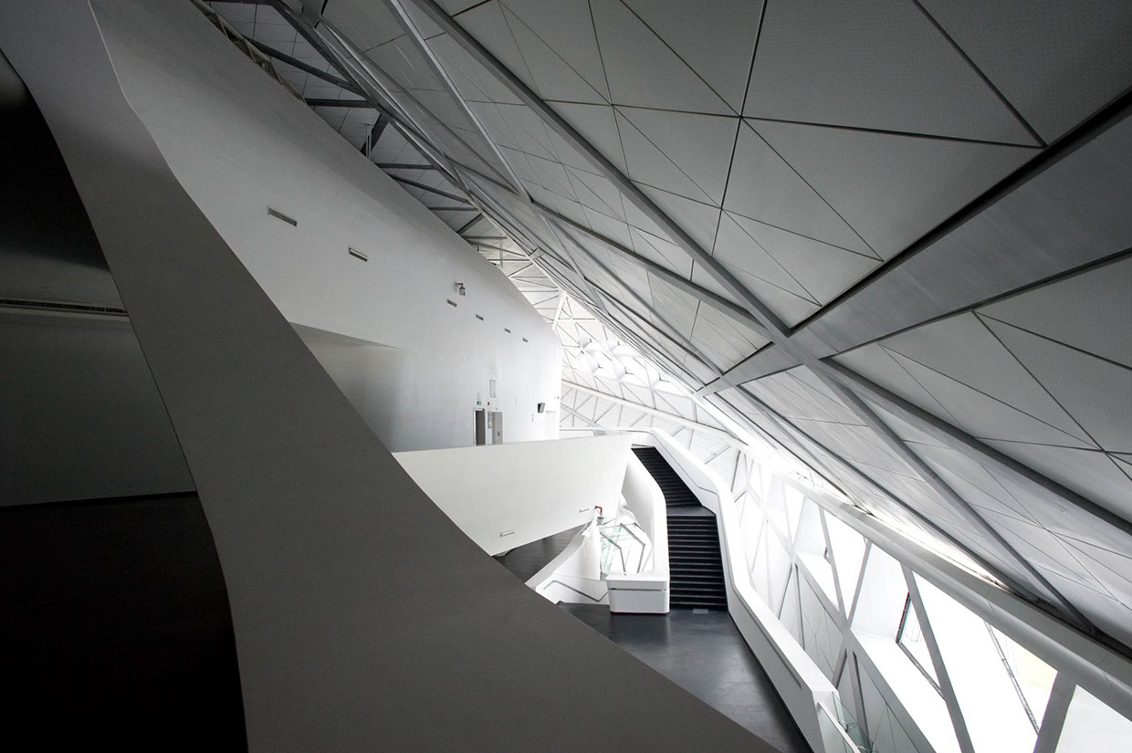 Architectural design，Appearance design，guangzhou opera house ，Zaha，Seattle Central Library ，Building interior，