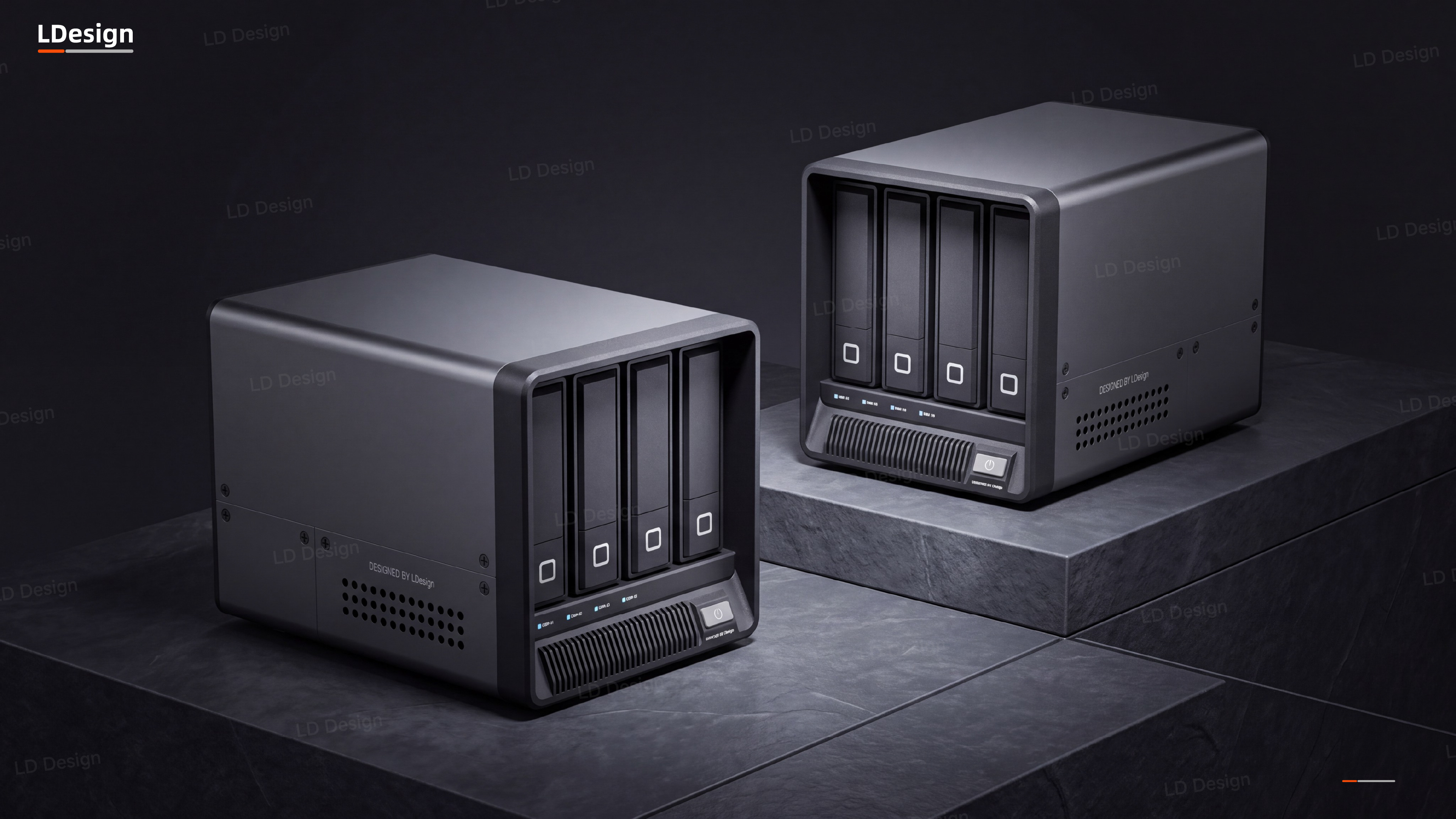 product design，industrial design，Hard drive cabinet，AIGC，