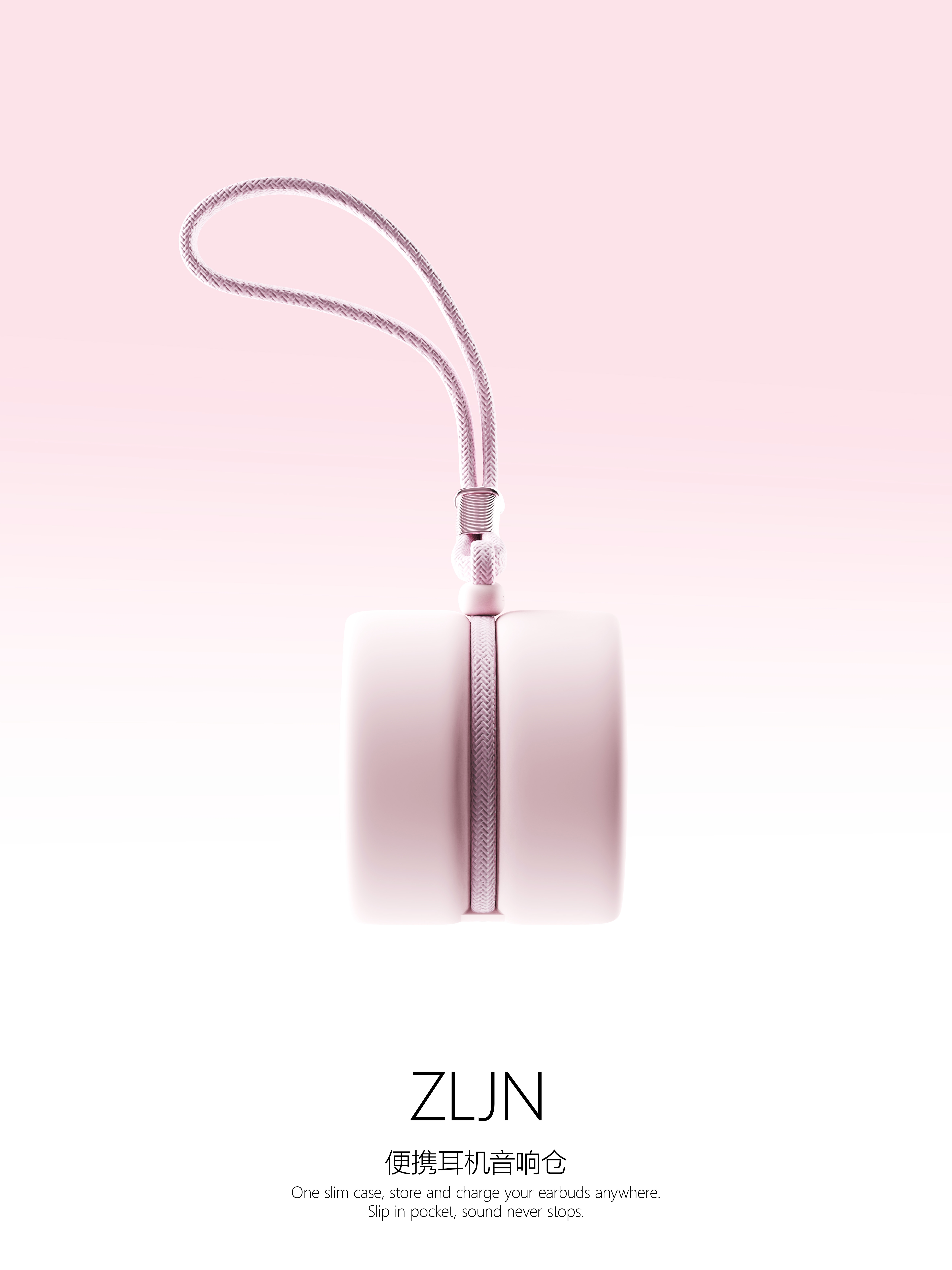 Earphone design，Digital design，product design，female style，New product，Rechargeable design，Portable audio，Electronics，