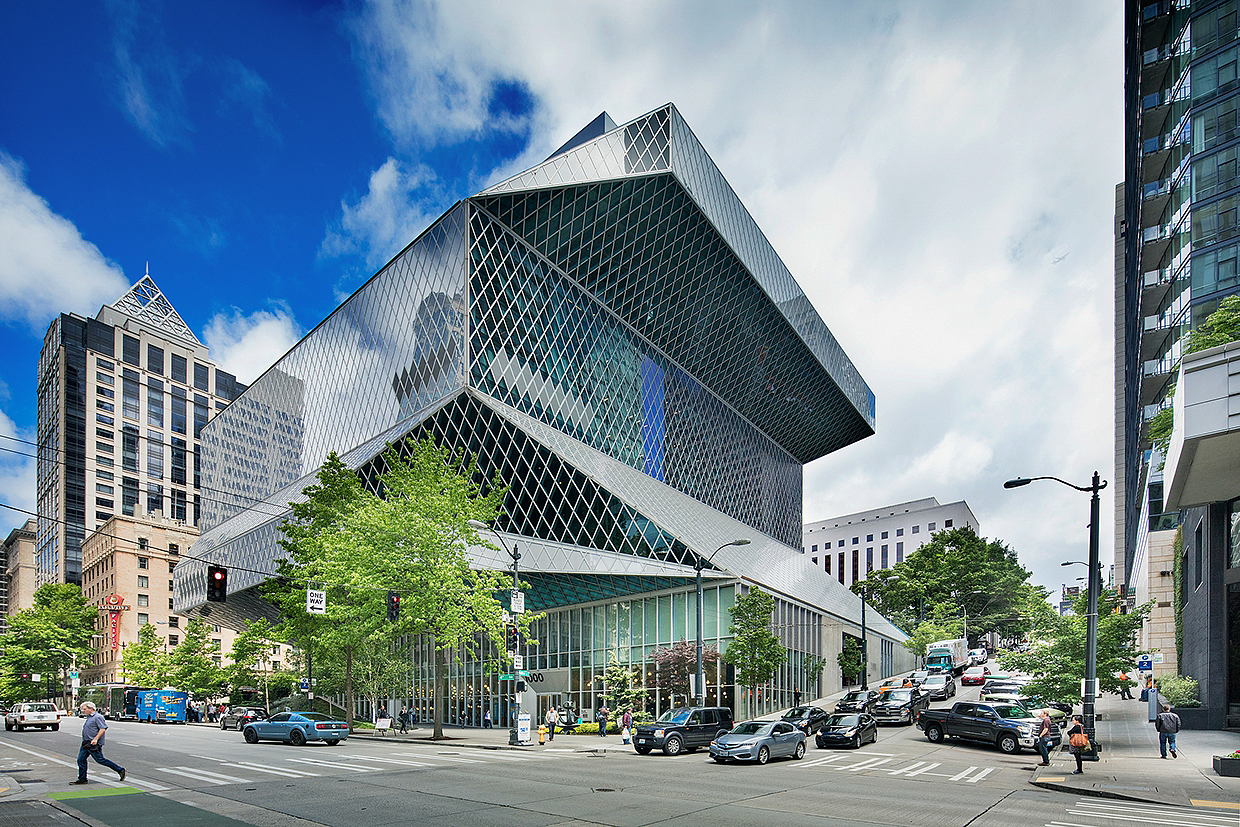 Architectural design，Appearance design，guangzhou opera house ，Zaha，Seattle Central Library ，Building interior，