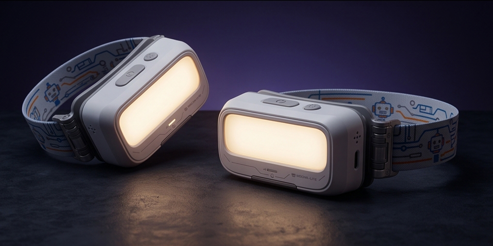 Children's products，Children's head lamp，line complex design，