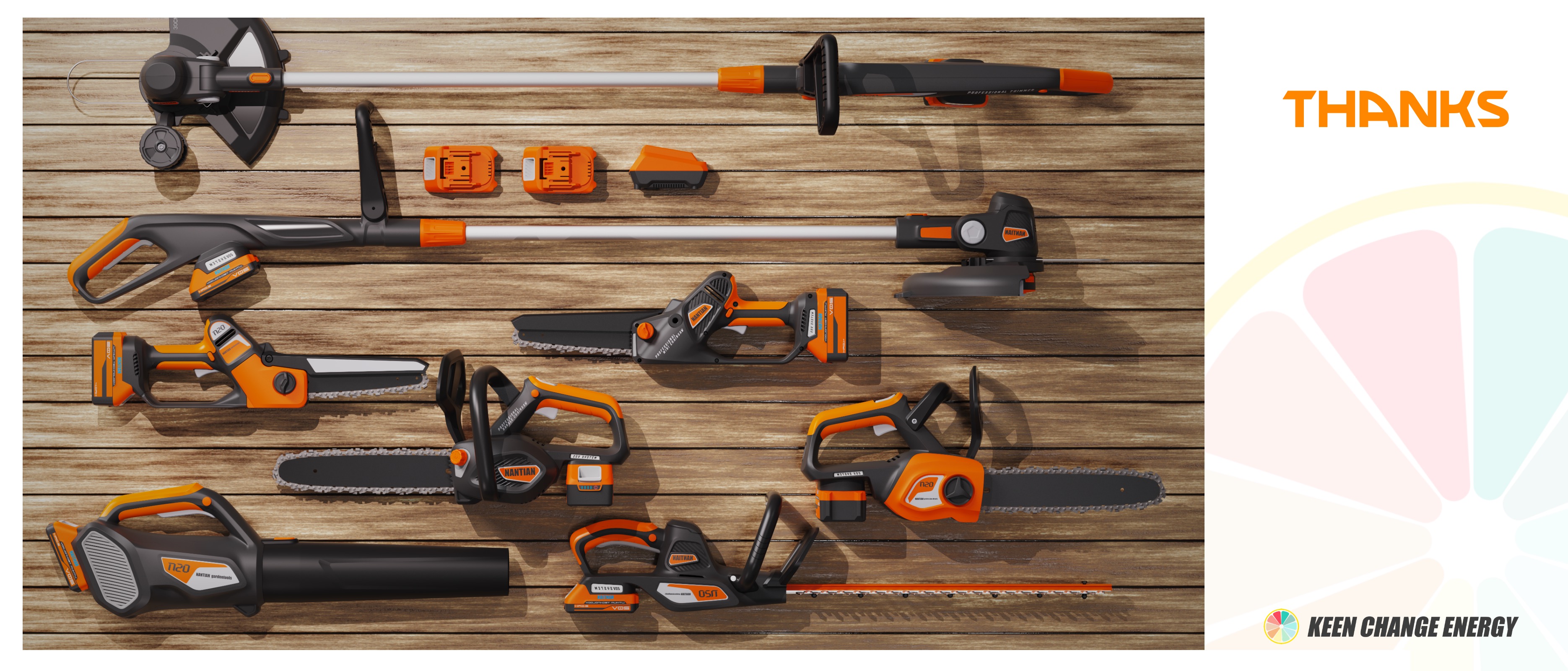 Industrial Design Appearance Design Garden Tools Lithium Electrician，