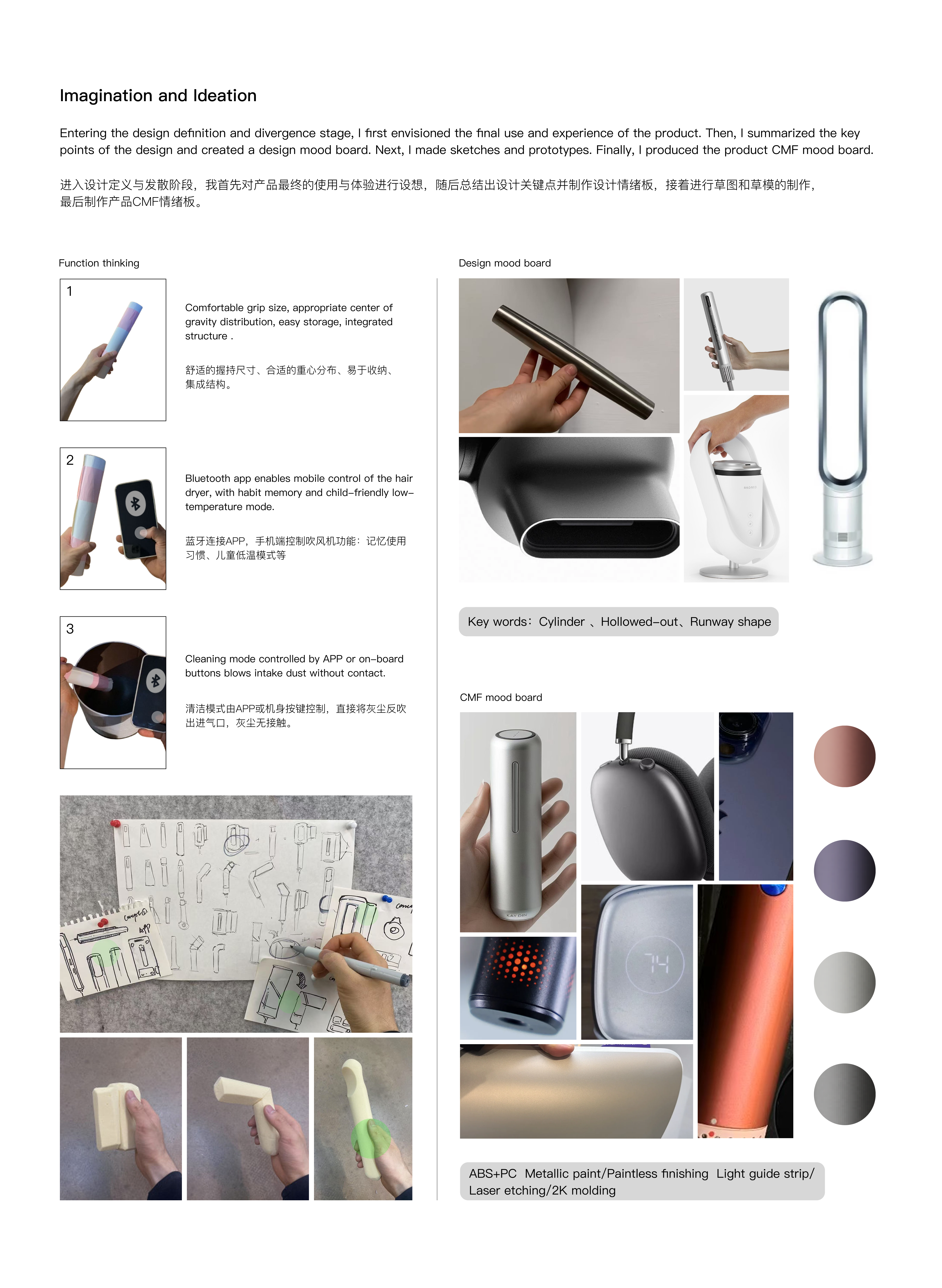 product design，industrial design，Collection of industrial design works，Undergraduate works collection，