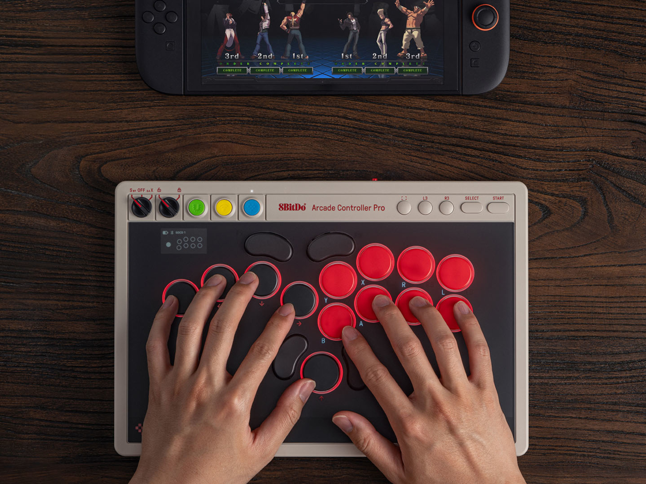 Switch2/Windows，joystick-less fighting controller，Arcade Controller，SOCD Cleaning，Hot plug mechanical shaft，Switch2/Windows，