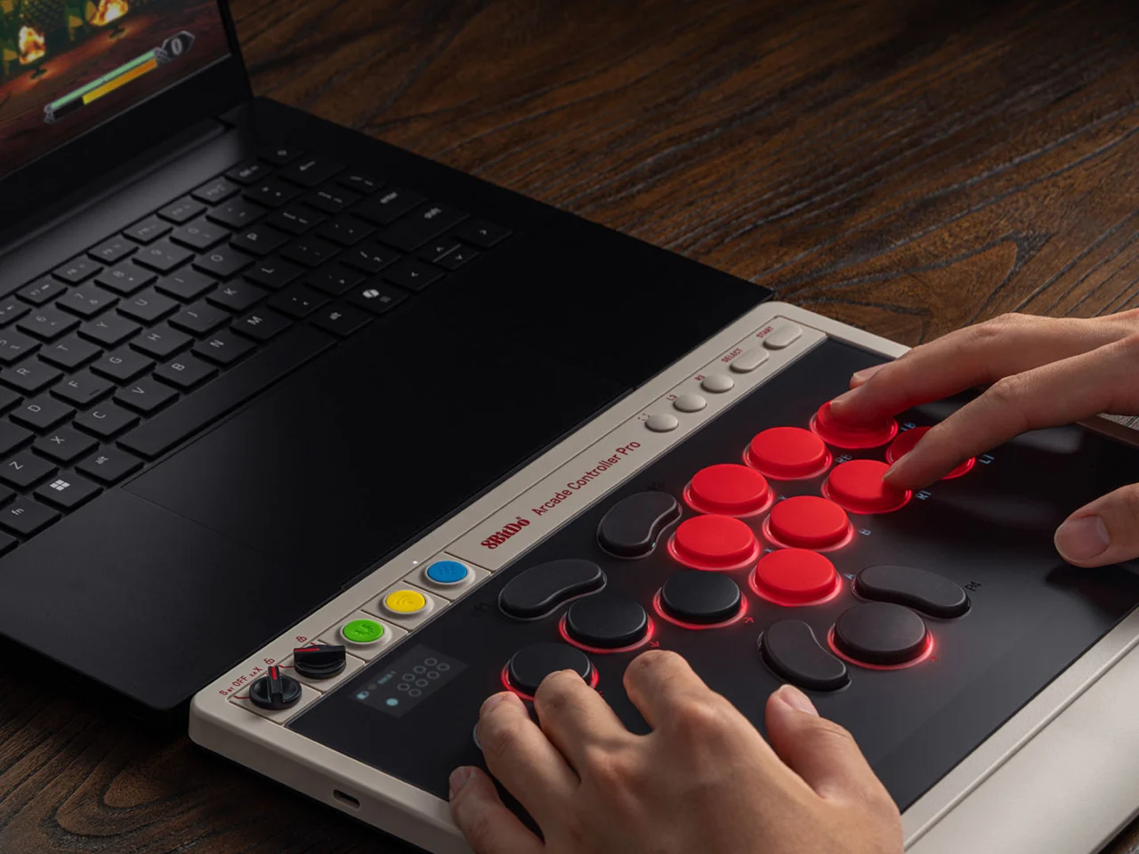 Switch2/Windows，joystick-less fighting controller，Arcade Controller，SOCD Cleaning，Hot plug mechanical shaft，Switch2/Windows，