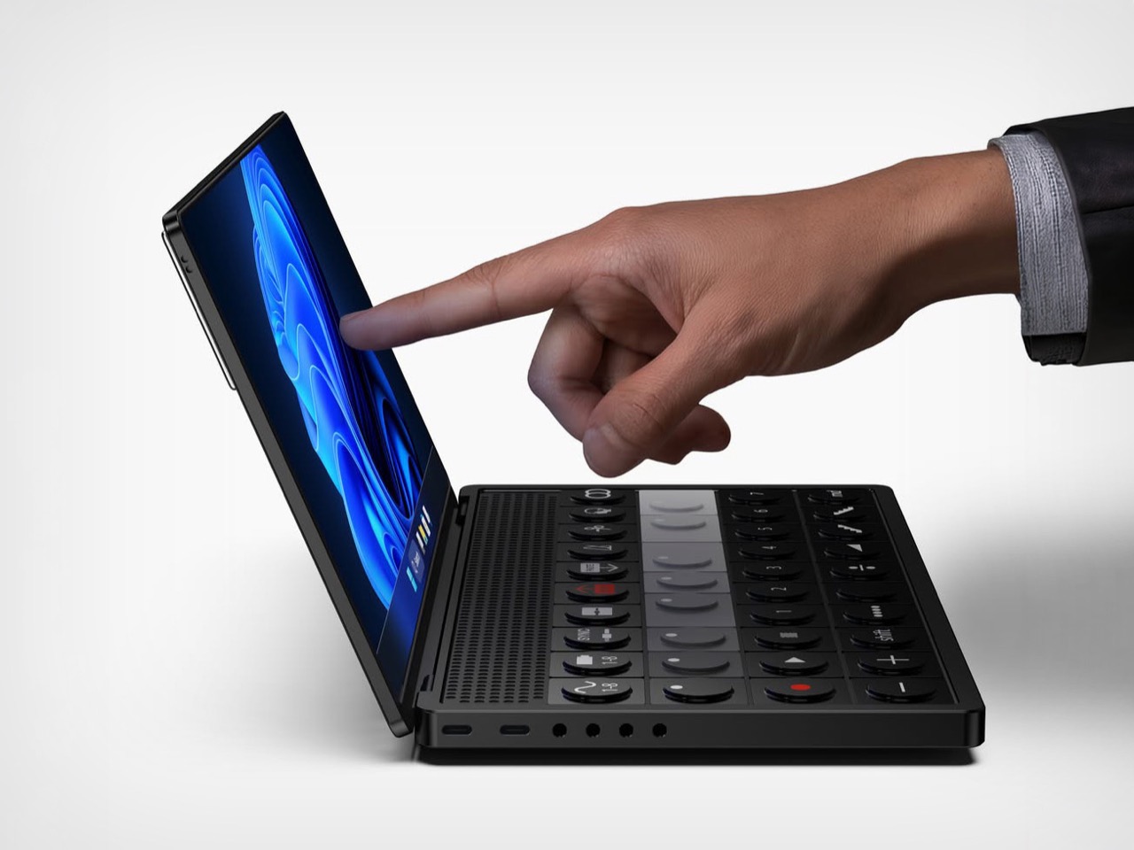 Mini OP‑3，Flip Synthesizer，electronic product，Audio equipment，
