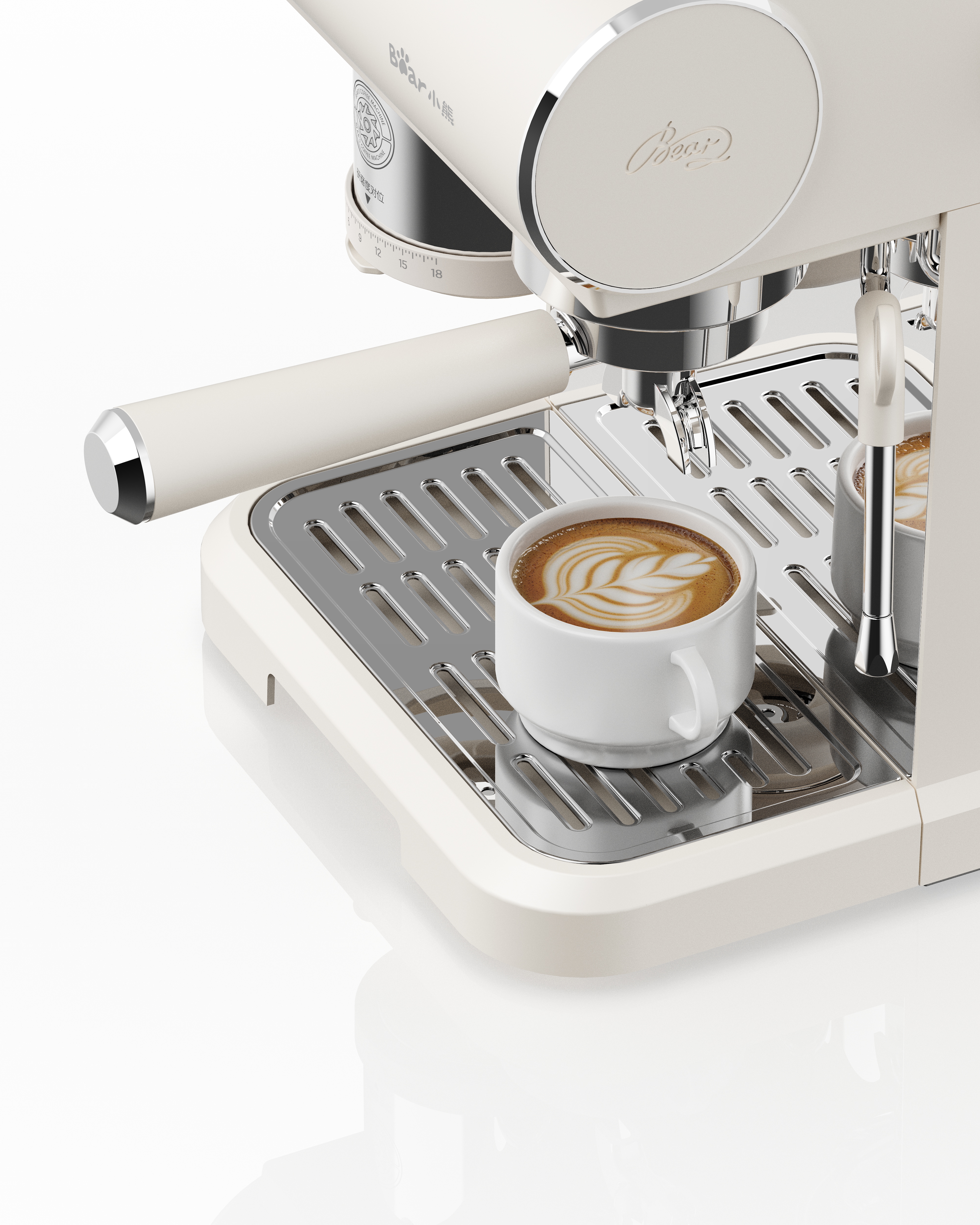 Bear electric appliance，Coffee machine，household electrical appliances，Italian semi-automatic，bear，