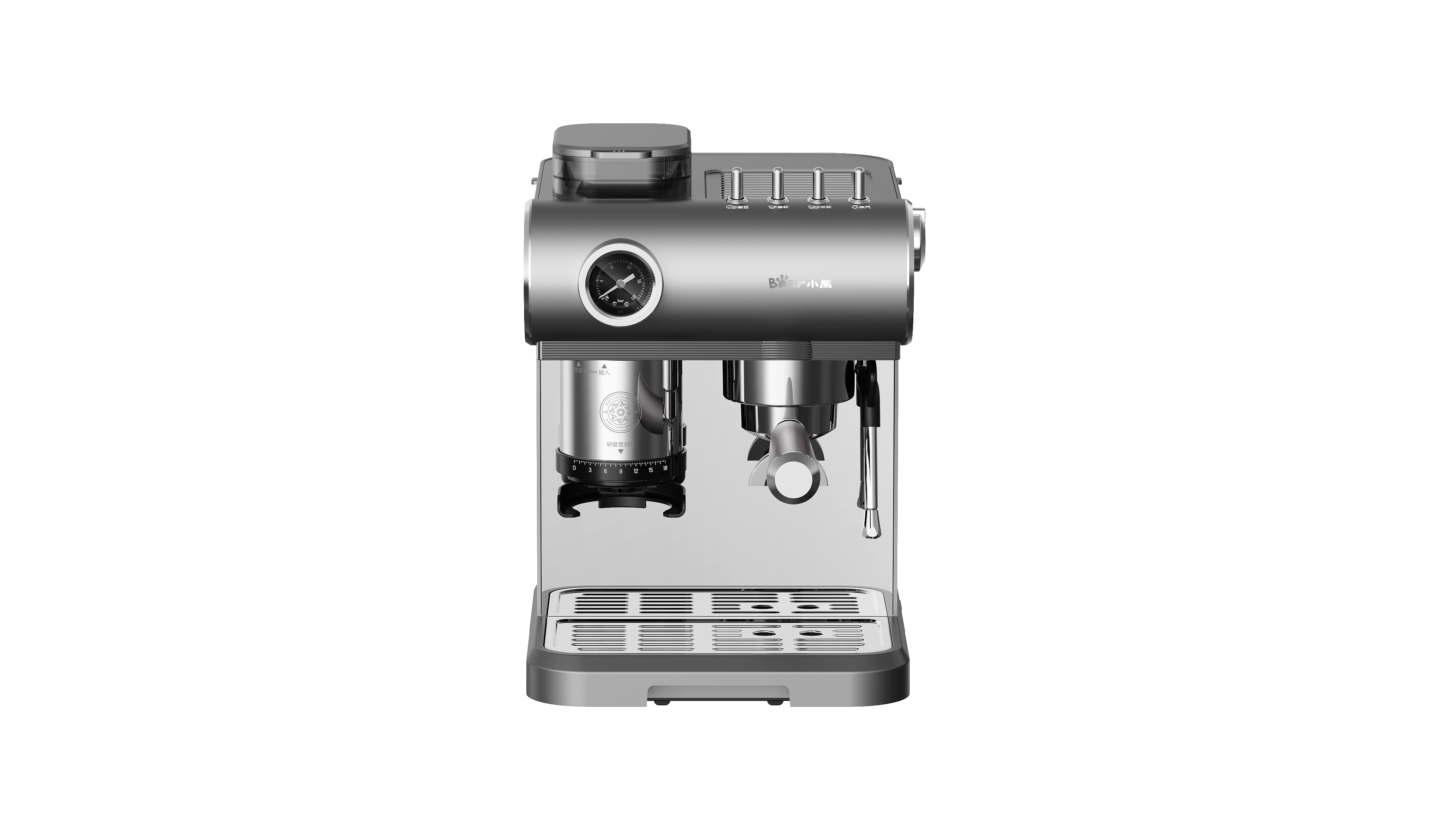 Bear electric appliance，Coffee machine，household electrical appliances，Italian semi-automatic，bear，