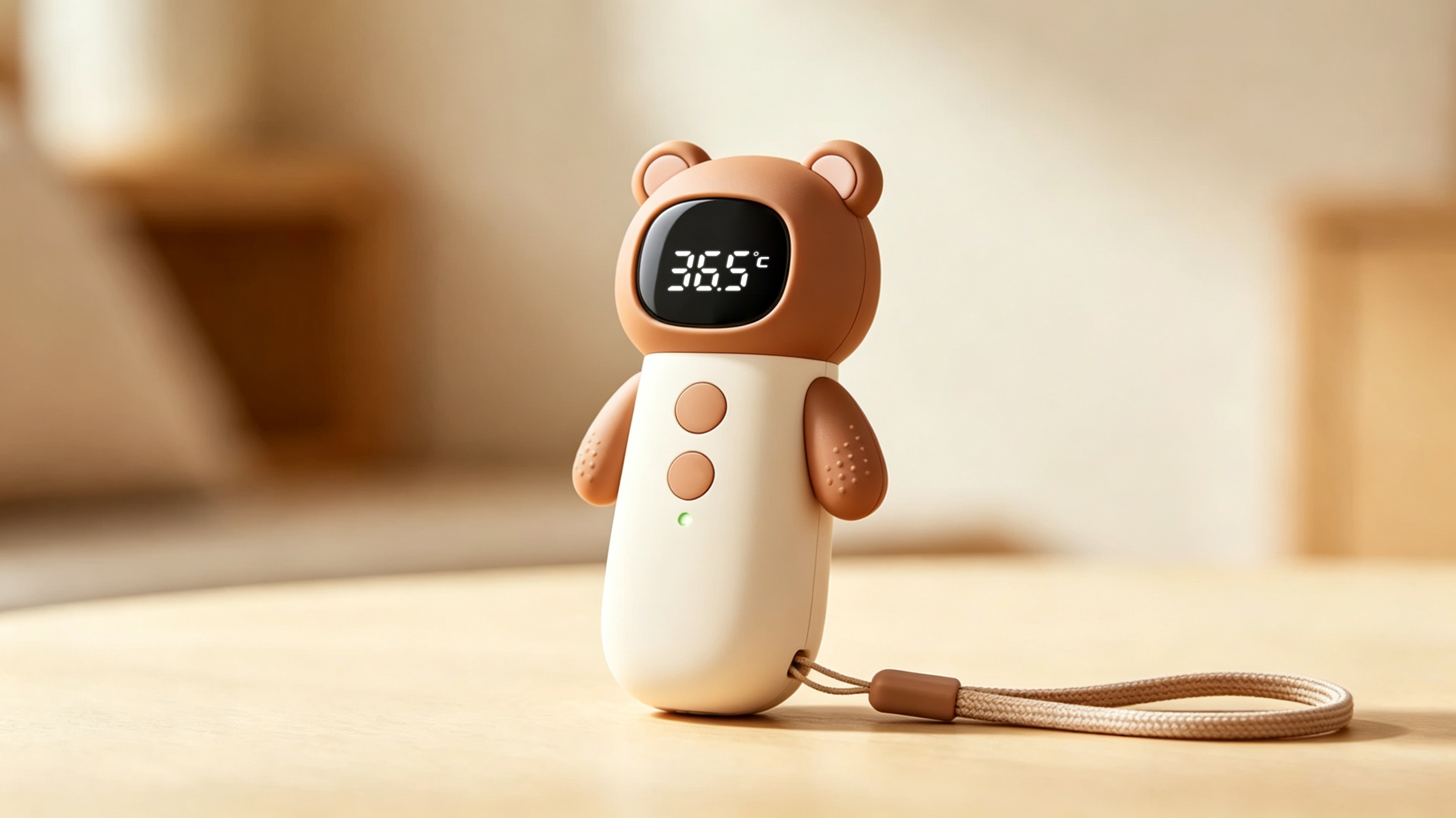 Mother and baby，The thermometer，bionics，