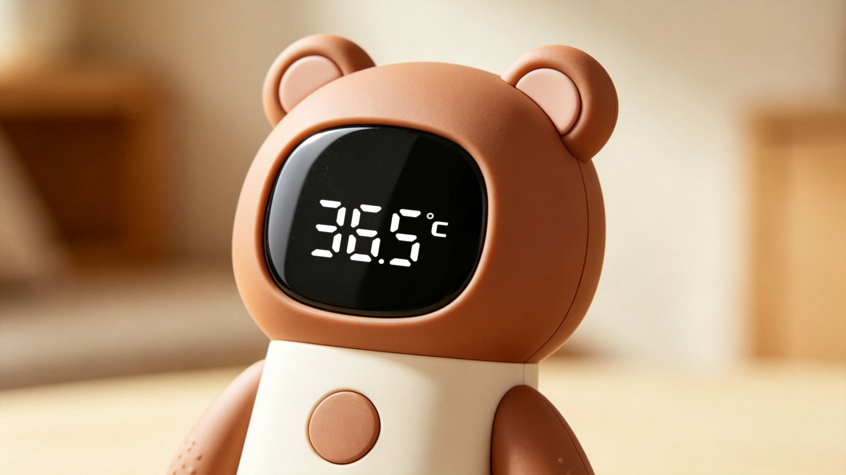 Mother and baby，The thermometer，bionics，