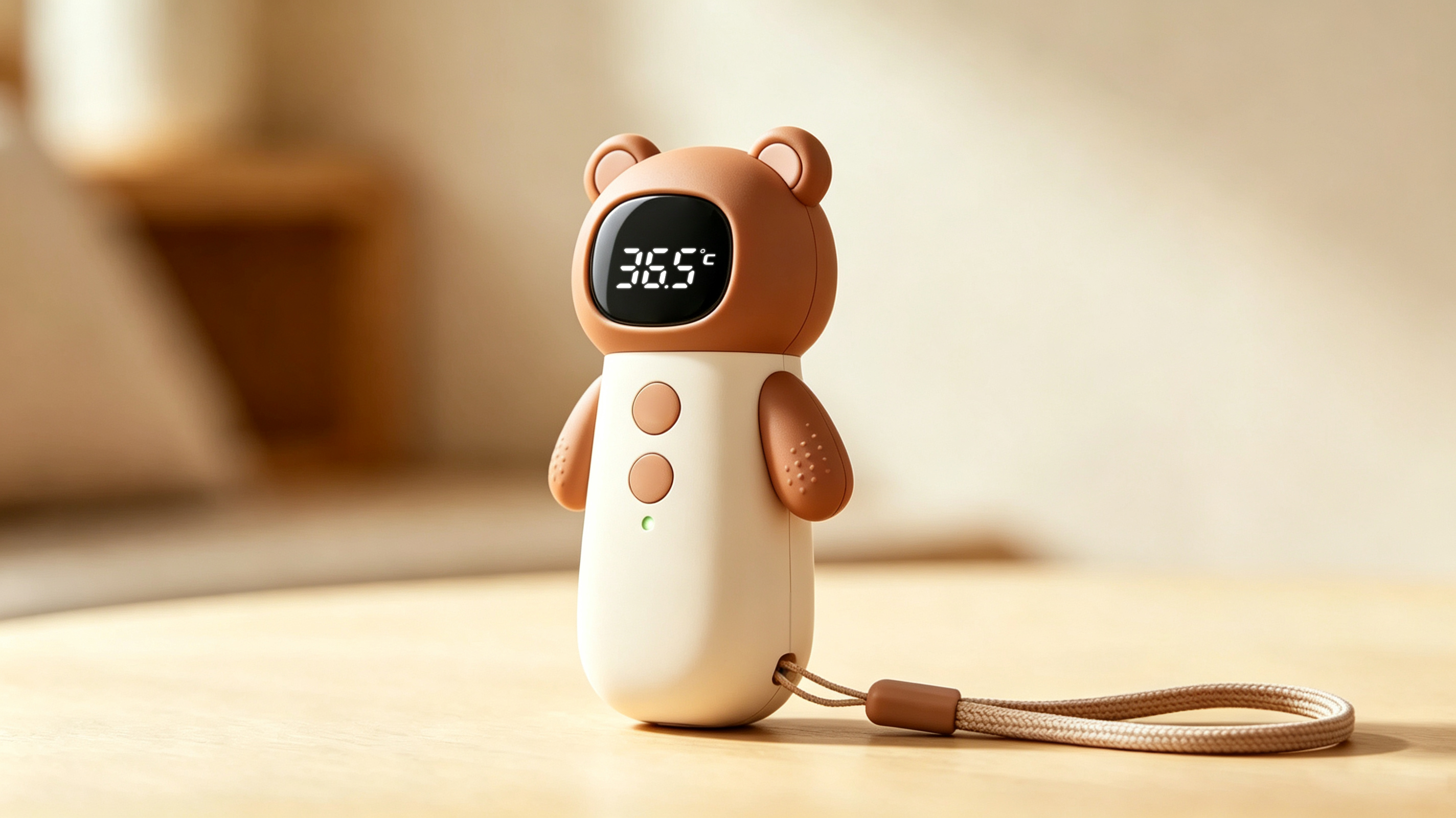 Mother and baby，The thermometer，bionics，