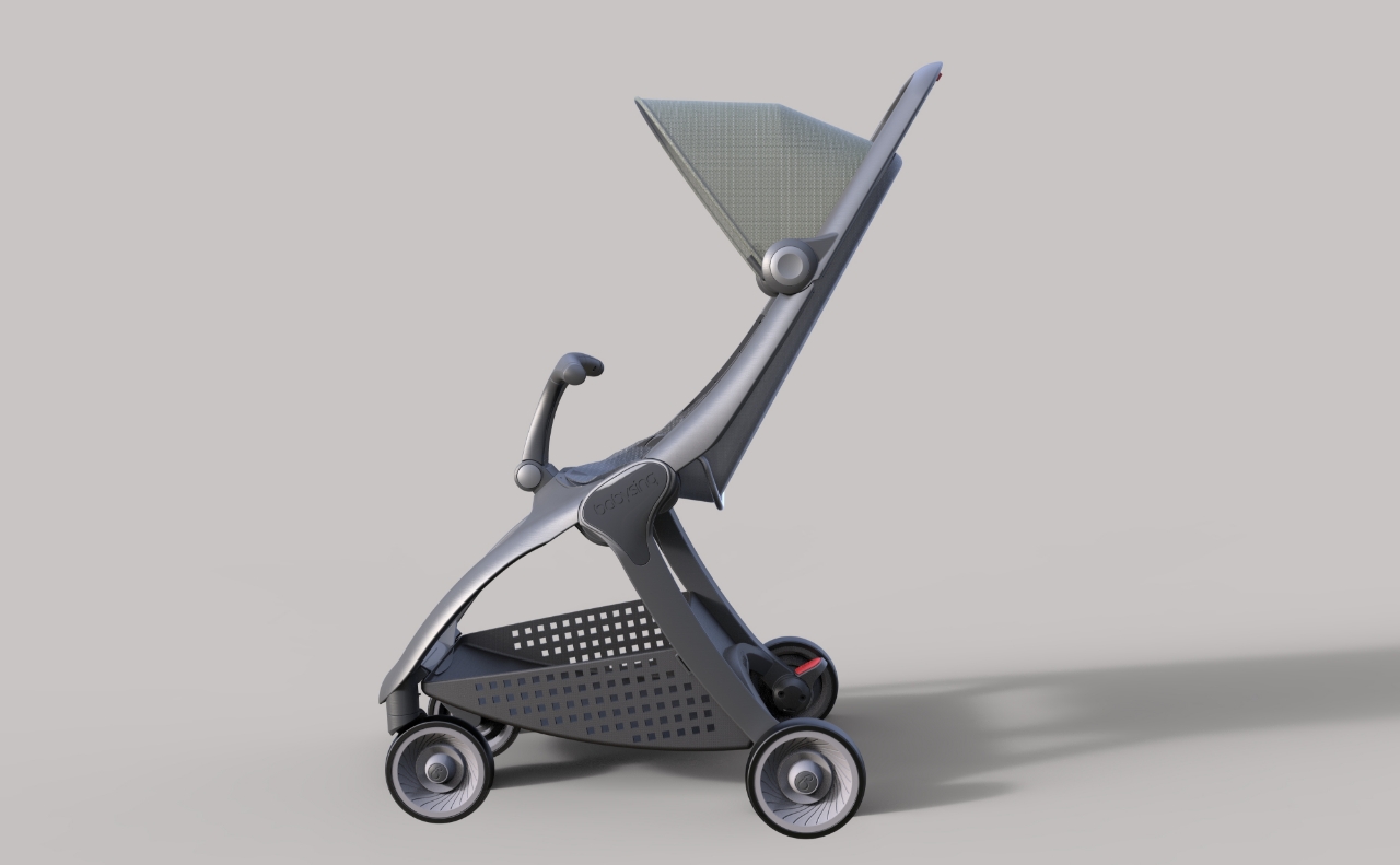 Plastic stroller，