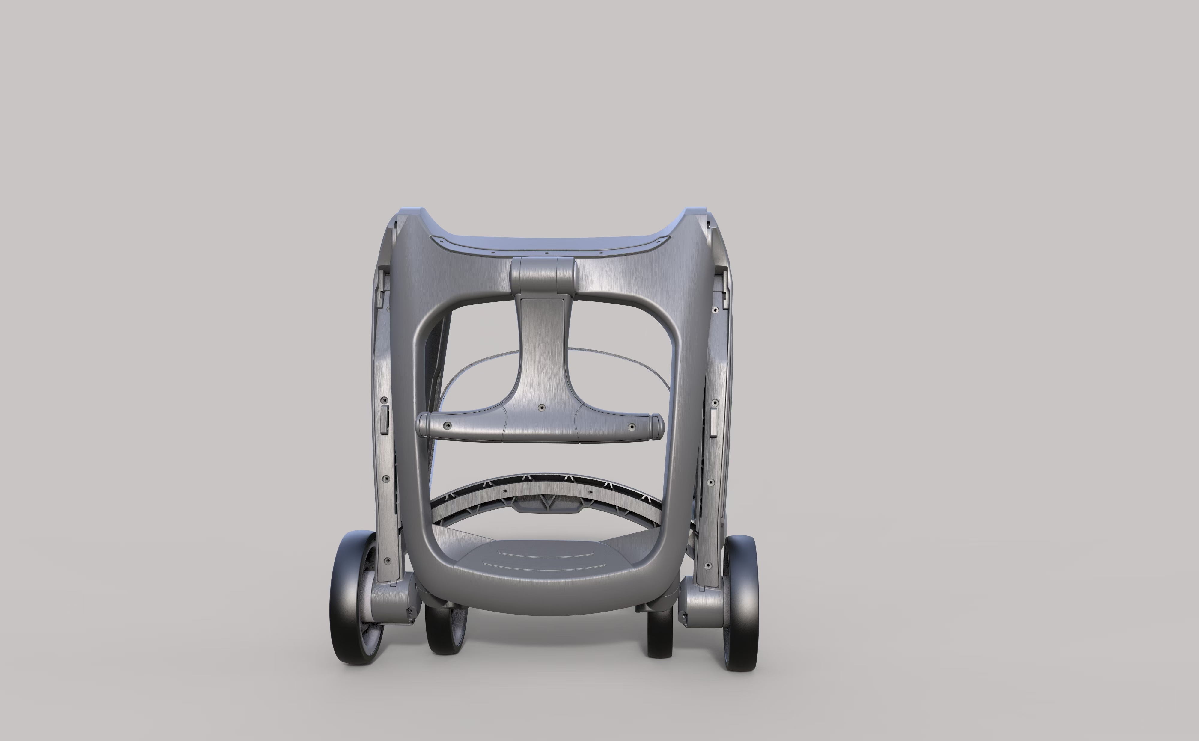 Plastic stroller，