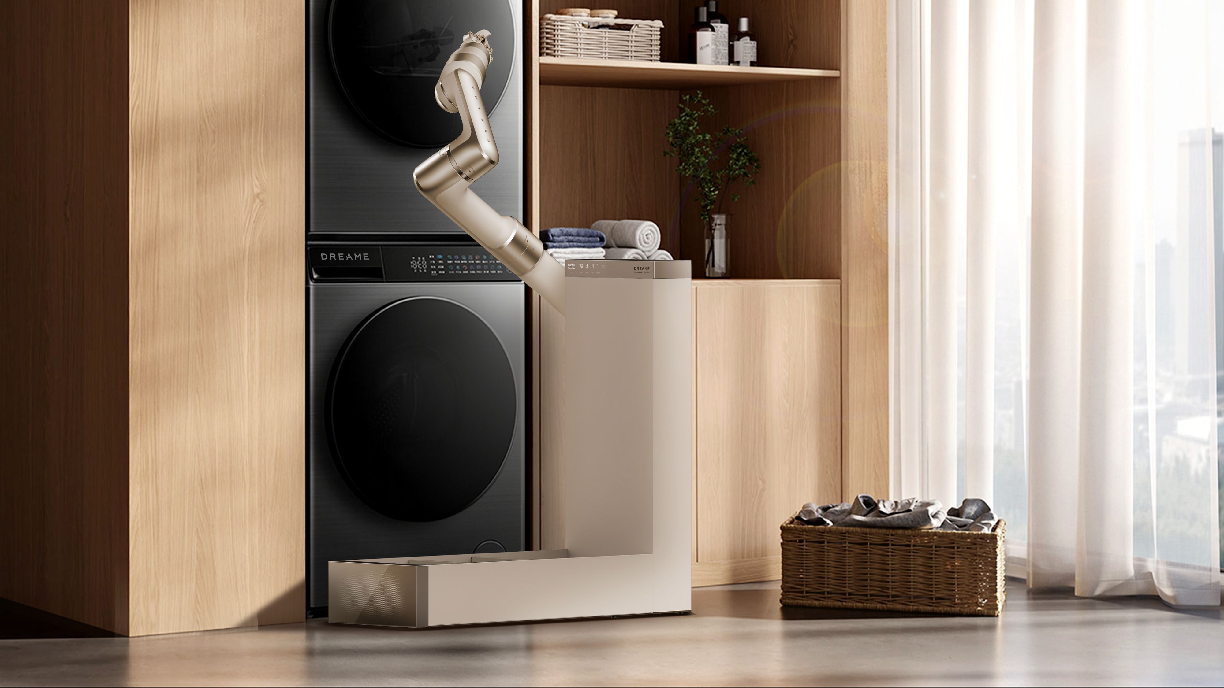 robot，Mechanical arm，Pursuit，physical intelligence，Light luxury，industrial design，