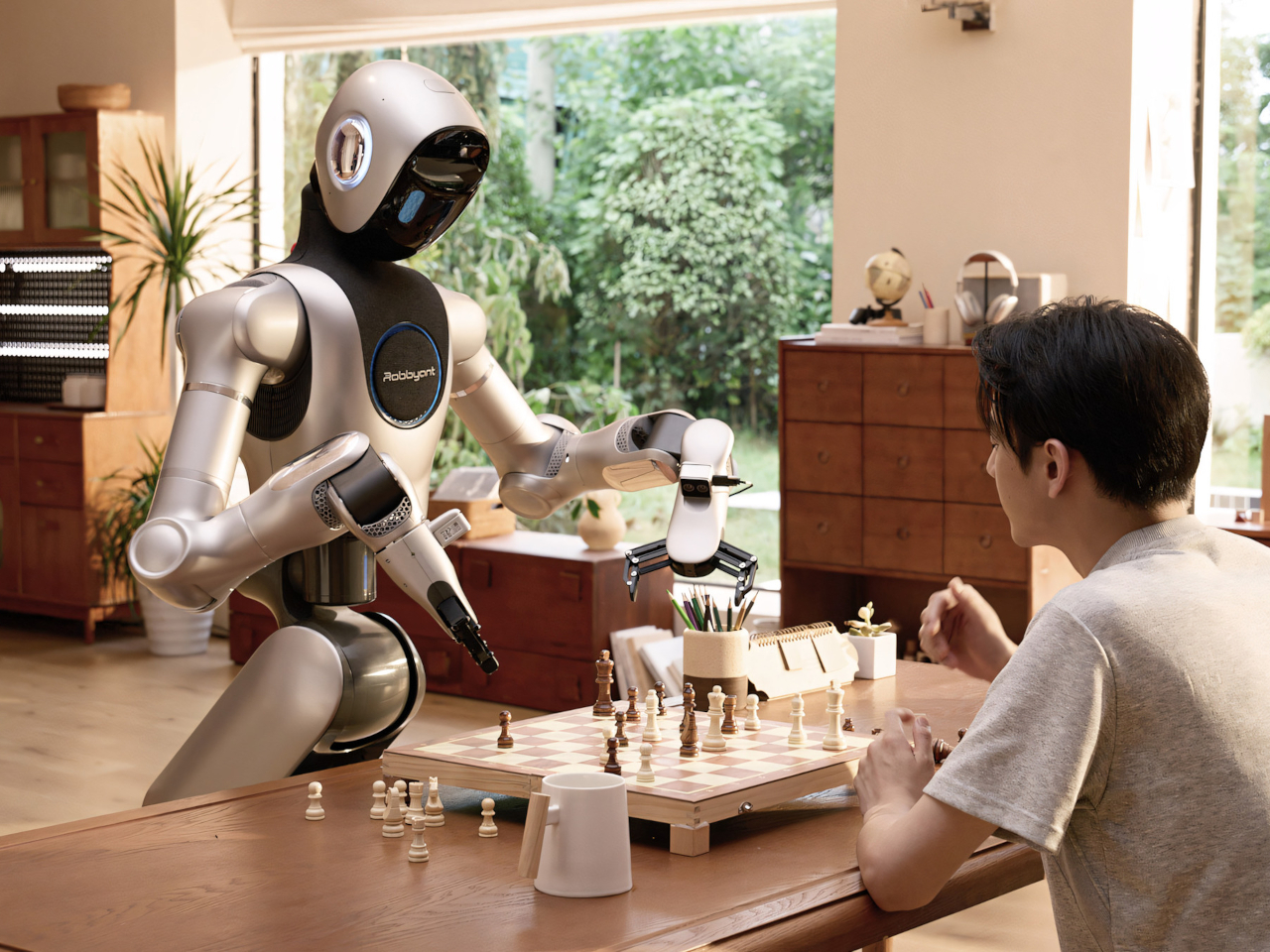 Robbyant R2，Service robot，Digital，artificial intelligence，