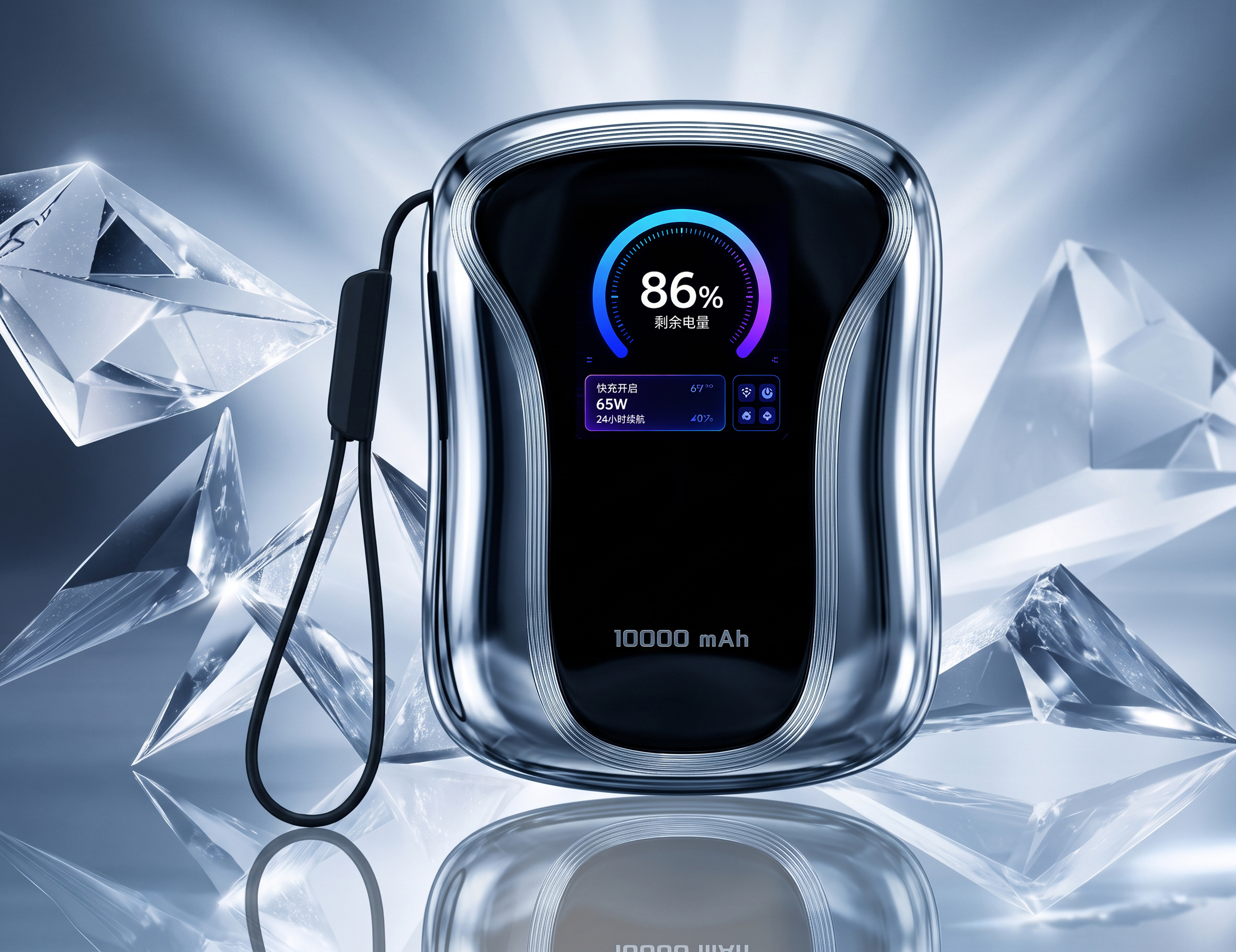 portable battery，