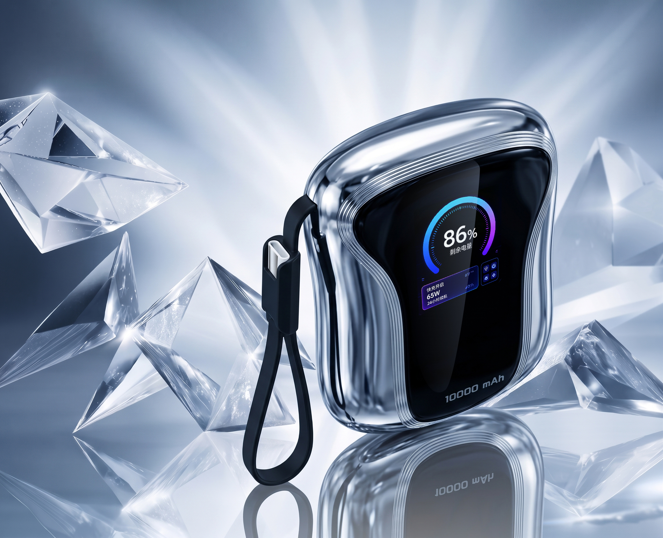 portable battery，