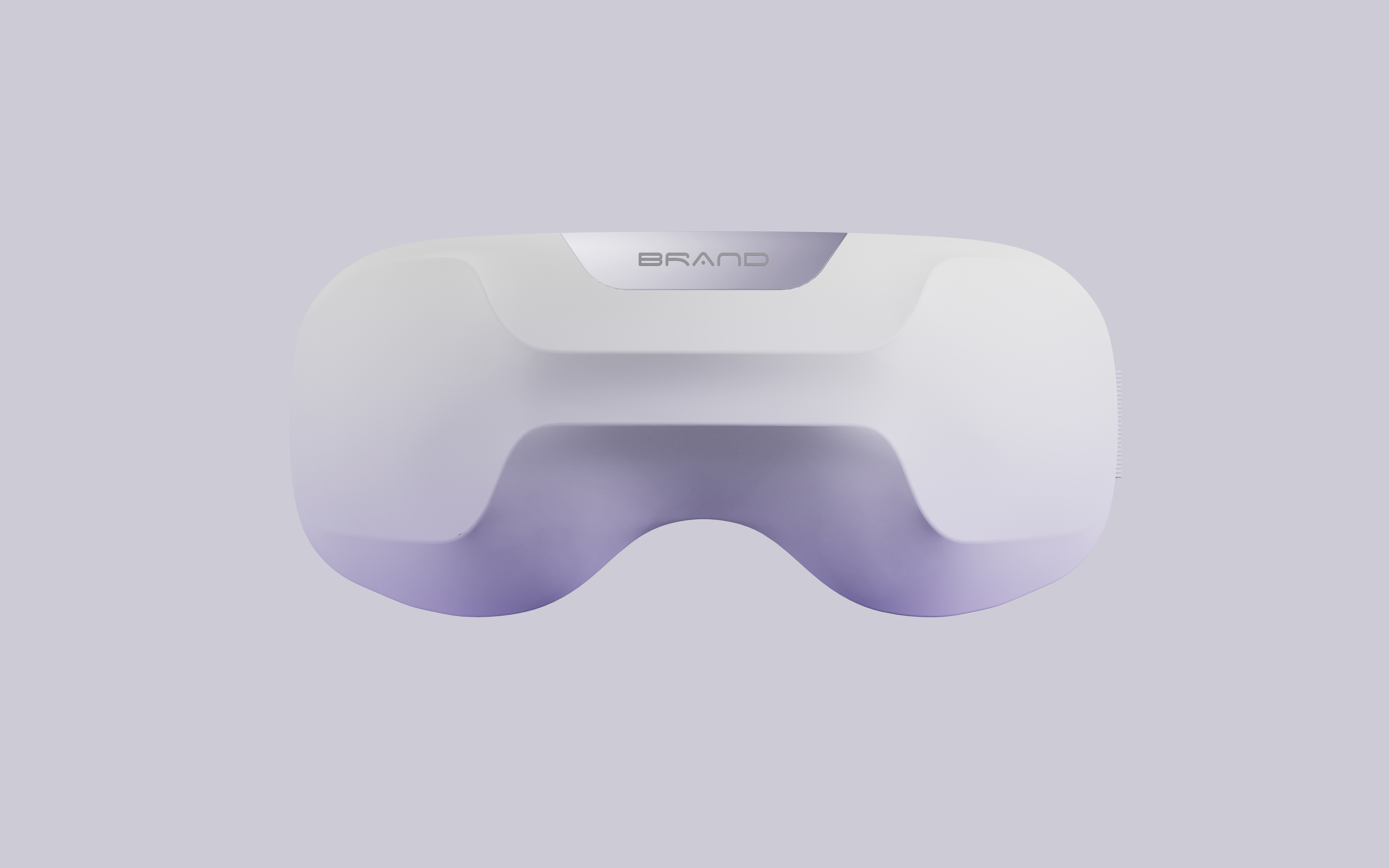 Eye massage instrument，Cold and hot compress massage device，Gehu，Purple tone，Gradient，Vanishing surface，like a breath of fresh air，Cure system，