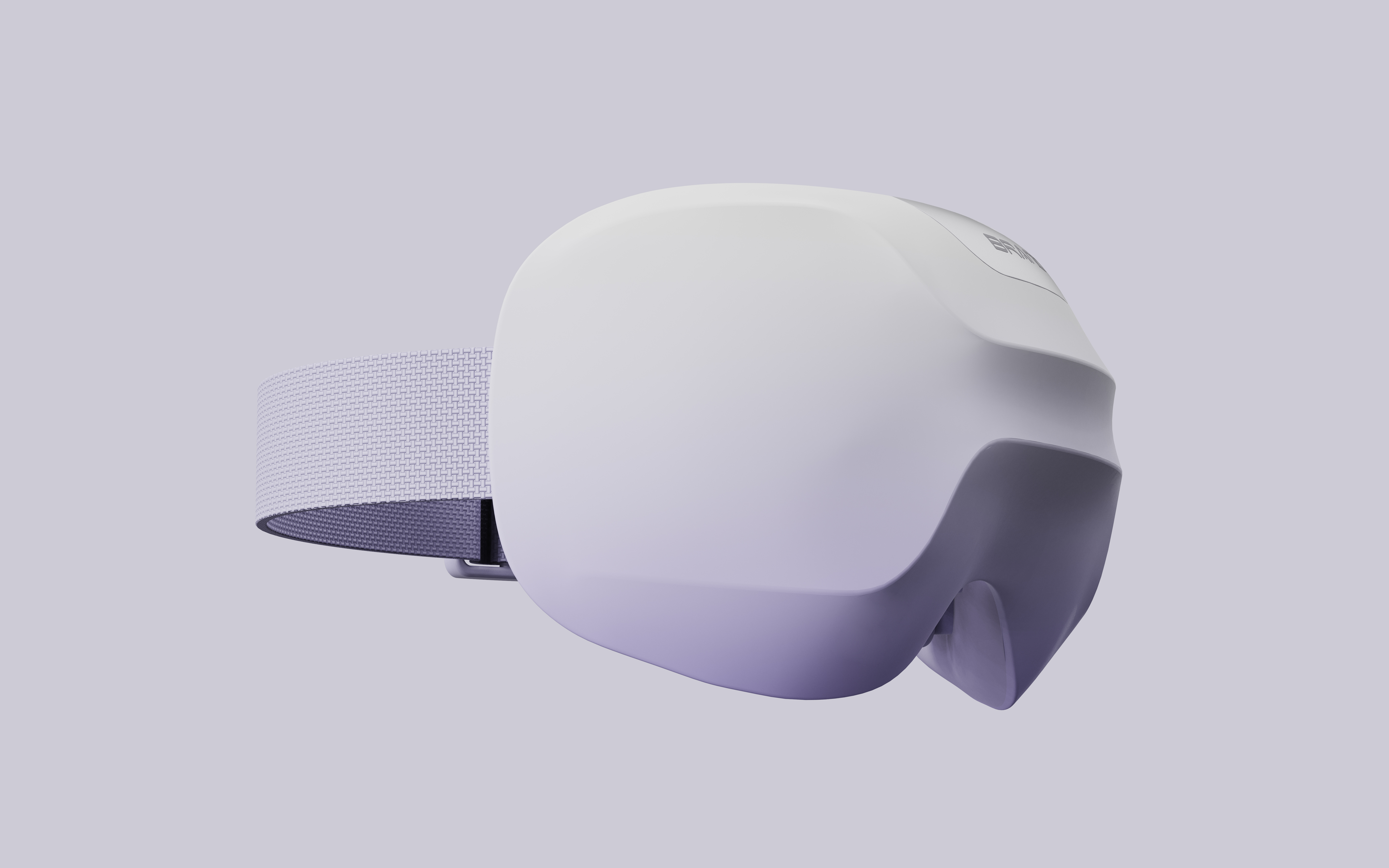 Eye massage instrument，Cold and hot compress massage device，Gehu，Purple tone，Gradient，Vanishing surface，like a breath of fresh air，Cure system，
