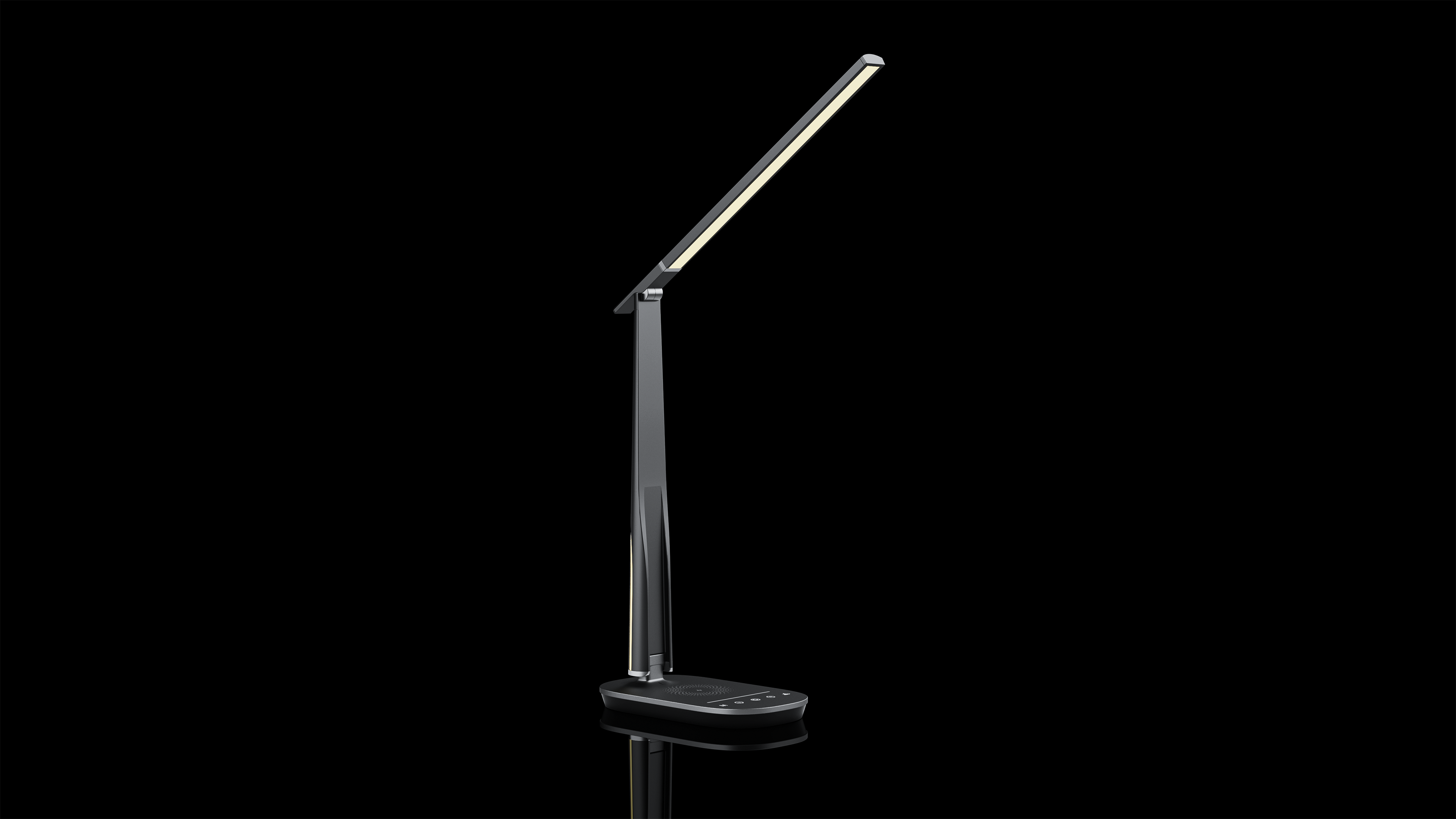 industrial design，Appearance design，Minimalist table lamp，Intelligent lighting，Desktop Aesthetics，Folding table，