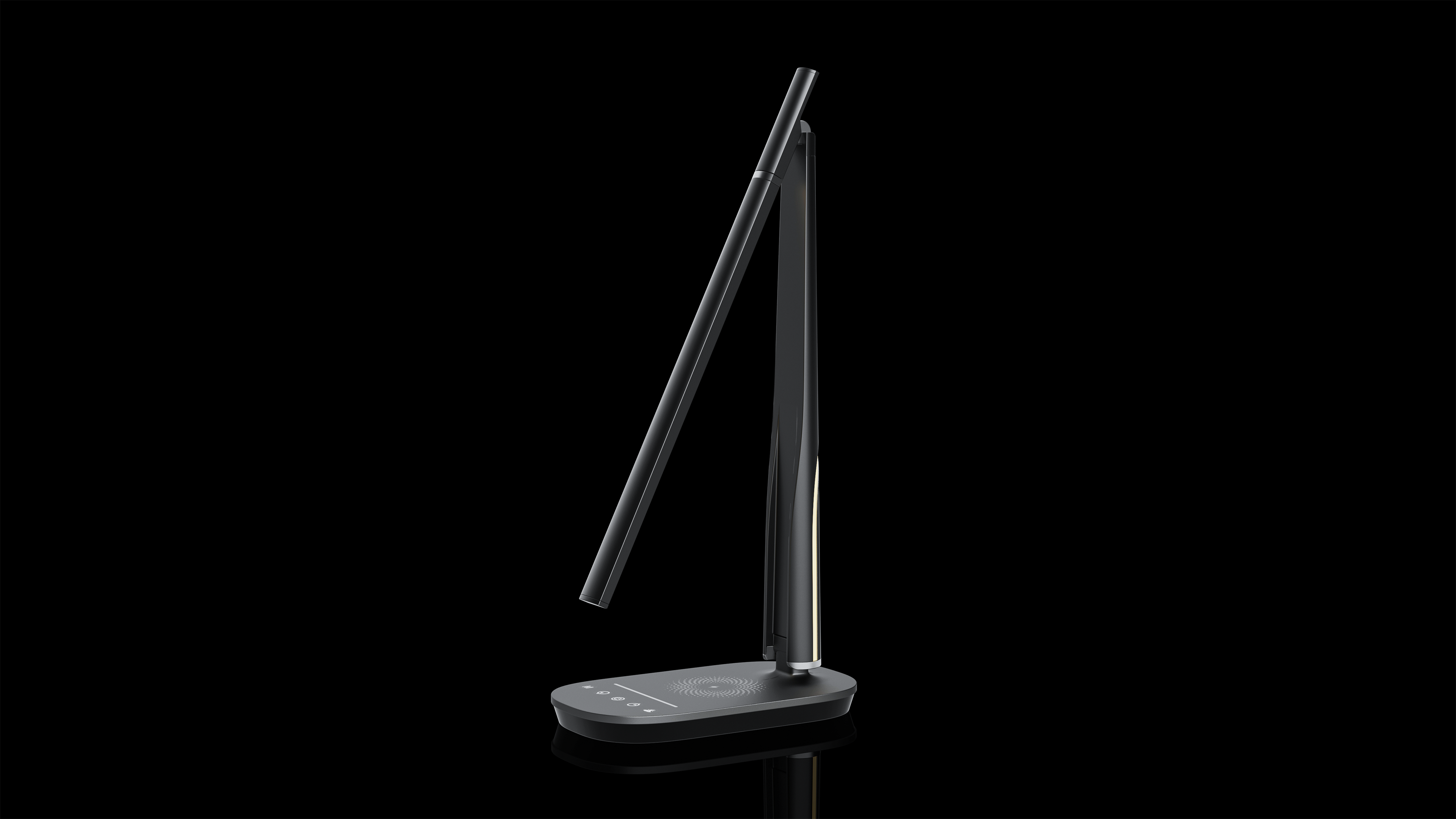 industrial design，Appearance design，Minimalist table lamp，Intelligent lighting，Desktop Aesthetics，Folding table，