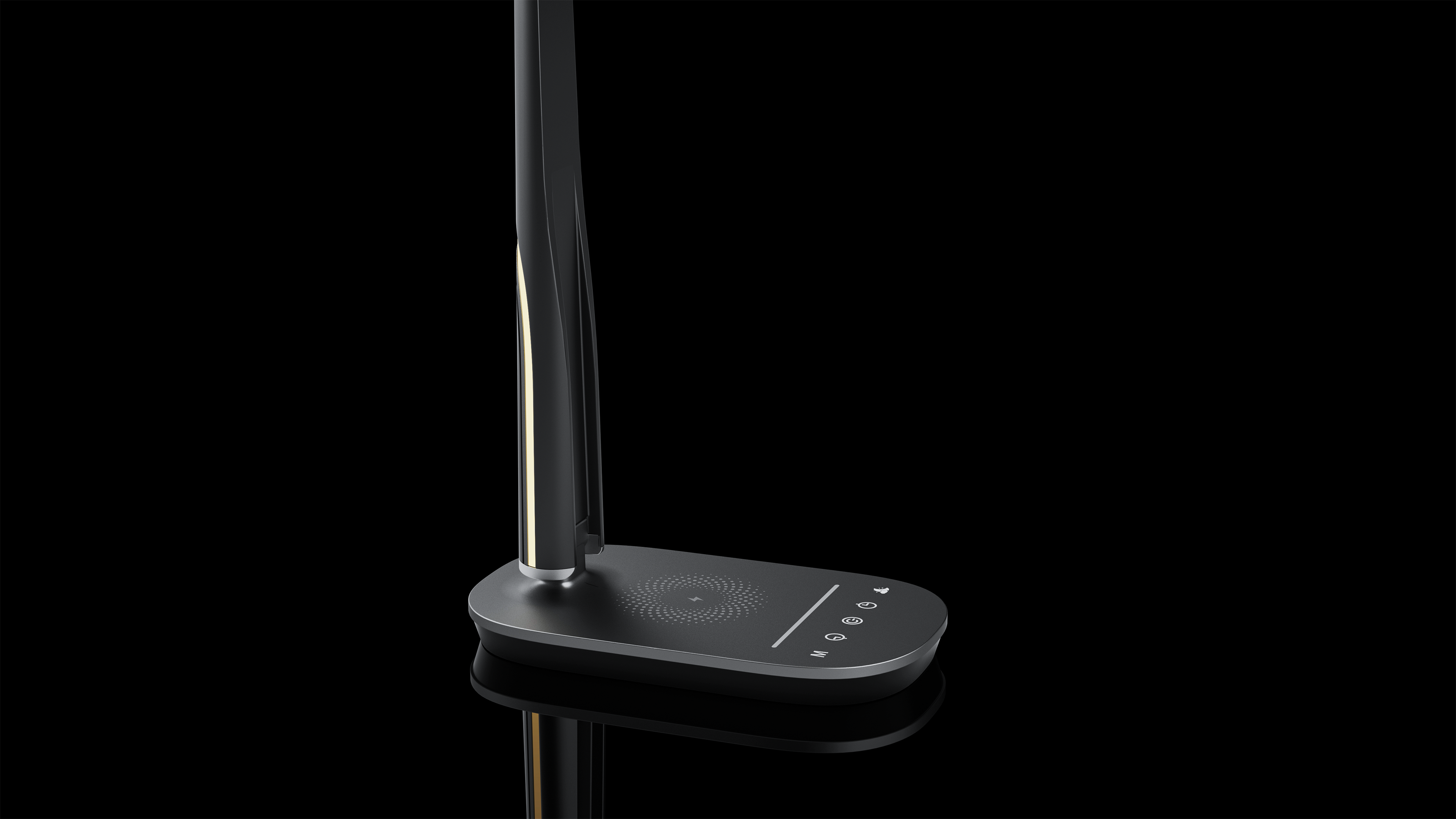 industrial design，Appearance design，Minimalist table lamp，Intelligent lighting，Desktop Aesthetics，Folding table，