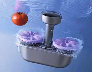 Cleaning machine，Double barrel，Fruit and vegetable cleaning machine，