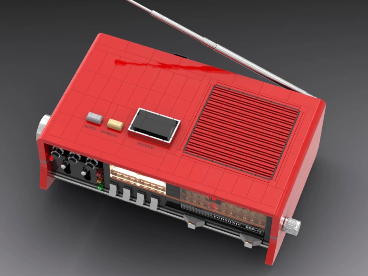 radio，Lego，Legosonic BSR‑12，Building blocks，