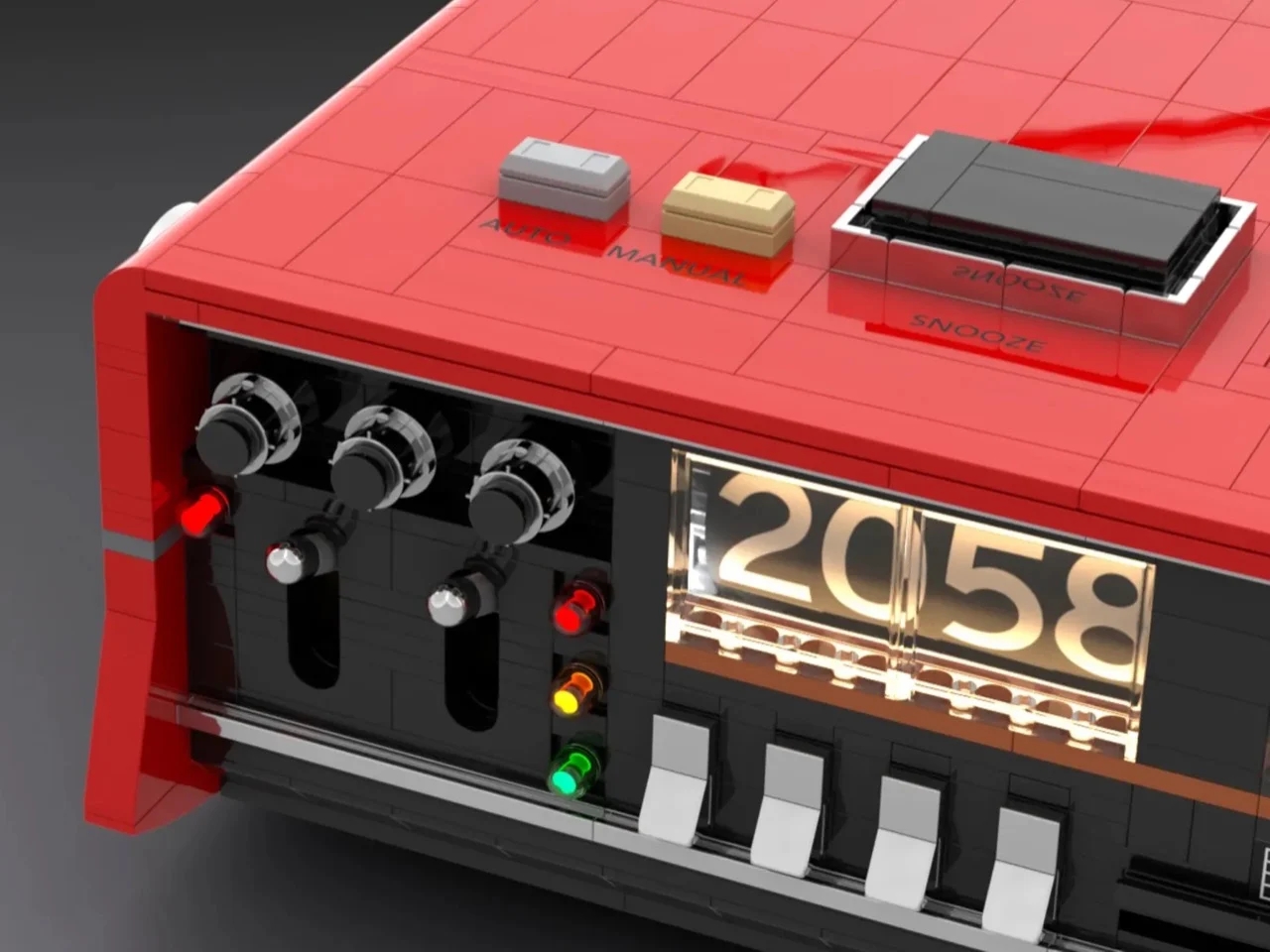 radio，Lego，Legosonic BSR‑12，Building blocks，