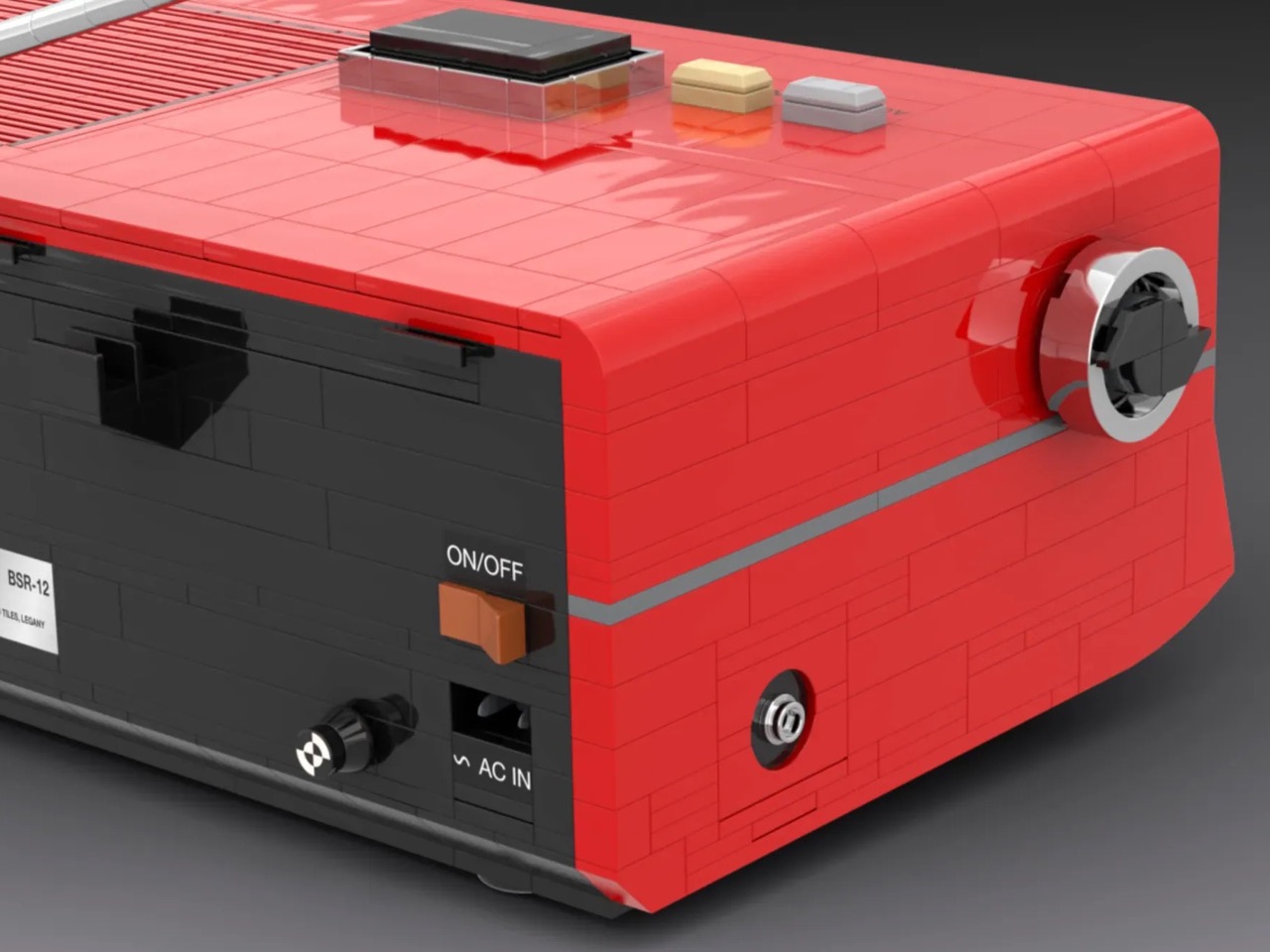 radio，Lego，Legosonic BSR‑12，Building blocks，