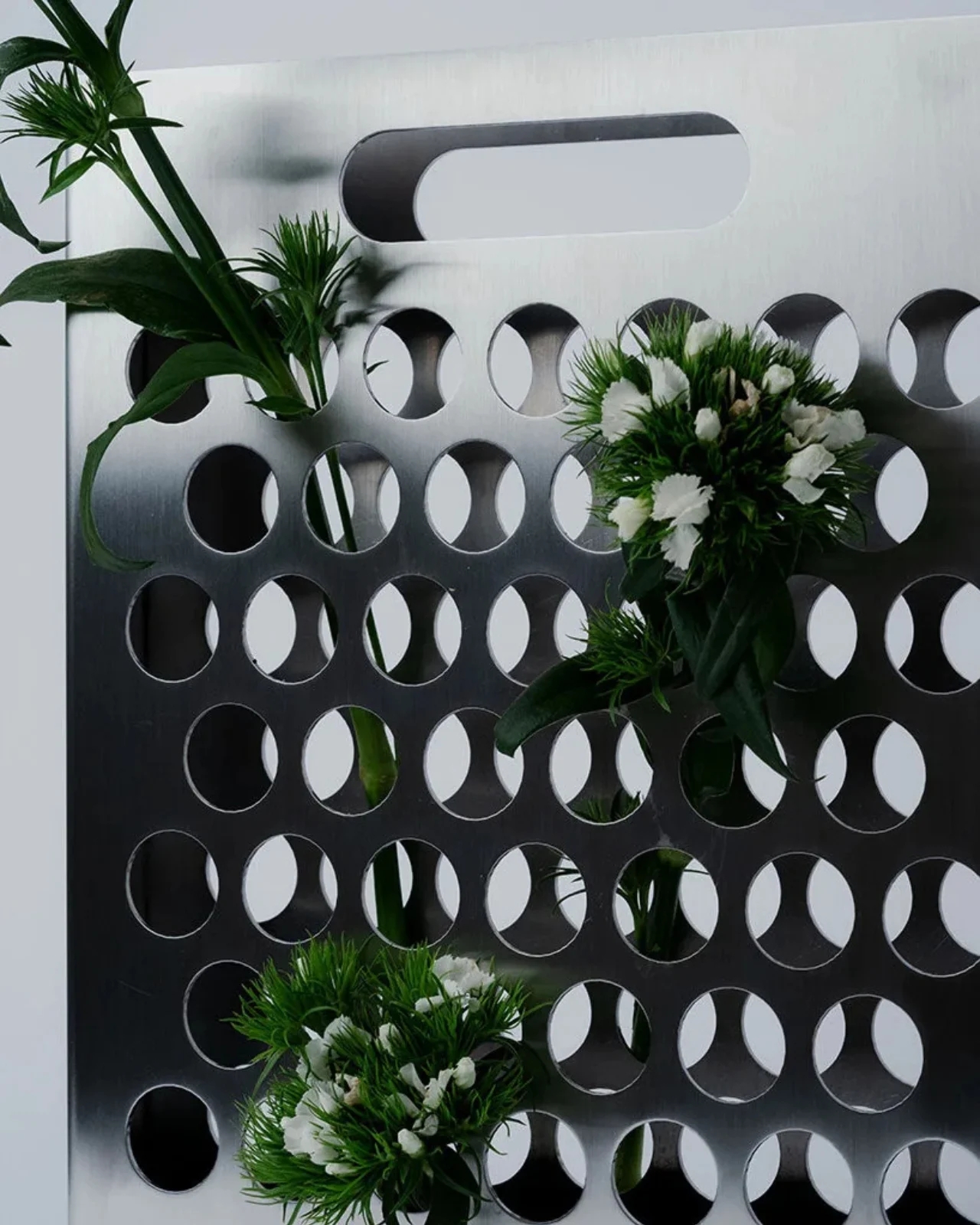 Blumentasche，Housewear & Furnishings，ornaments，metal plate vase，