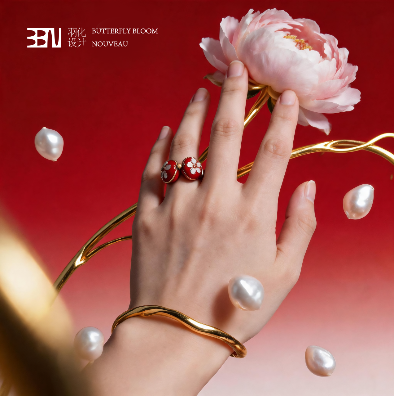 Jewelry design，Luxury Design，plane propaganda map，