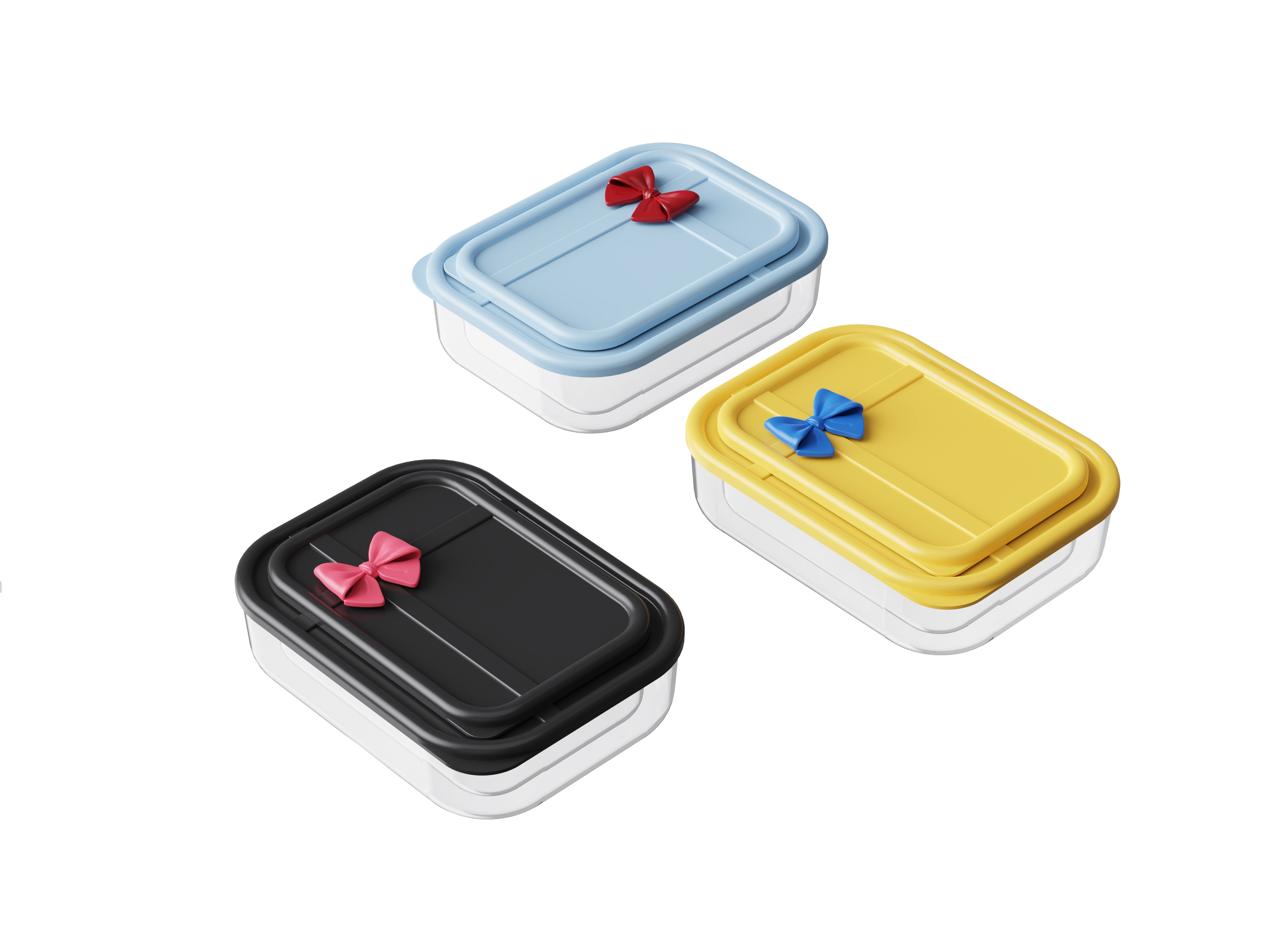 Lunch box，Stack，dopamine，lovely，Thermal insulation lunch box，Fresh keeping box，
