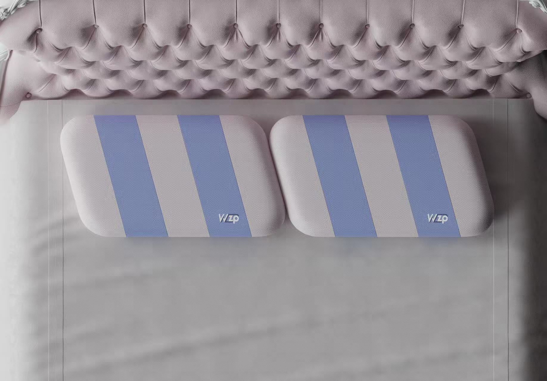 Pillow Design，Double-sided pillow，product design，industrial design，Memory foam pillow，Sleep products，Home product design，pillow，