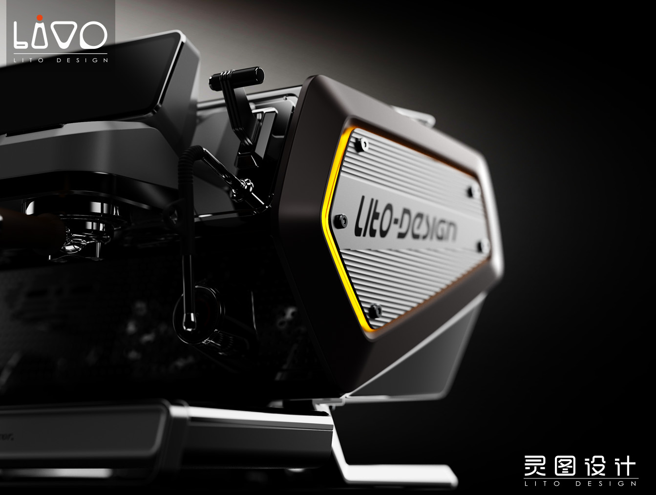 Coffee machine，Commercial coffee machine，industrial design，product design，spirit map design，Small household appliances with high appearance value，Creative design，