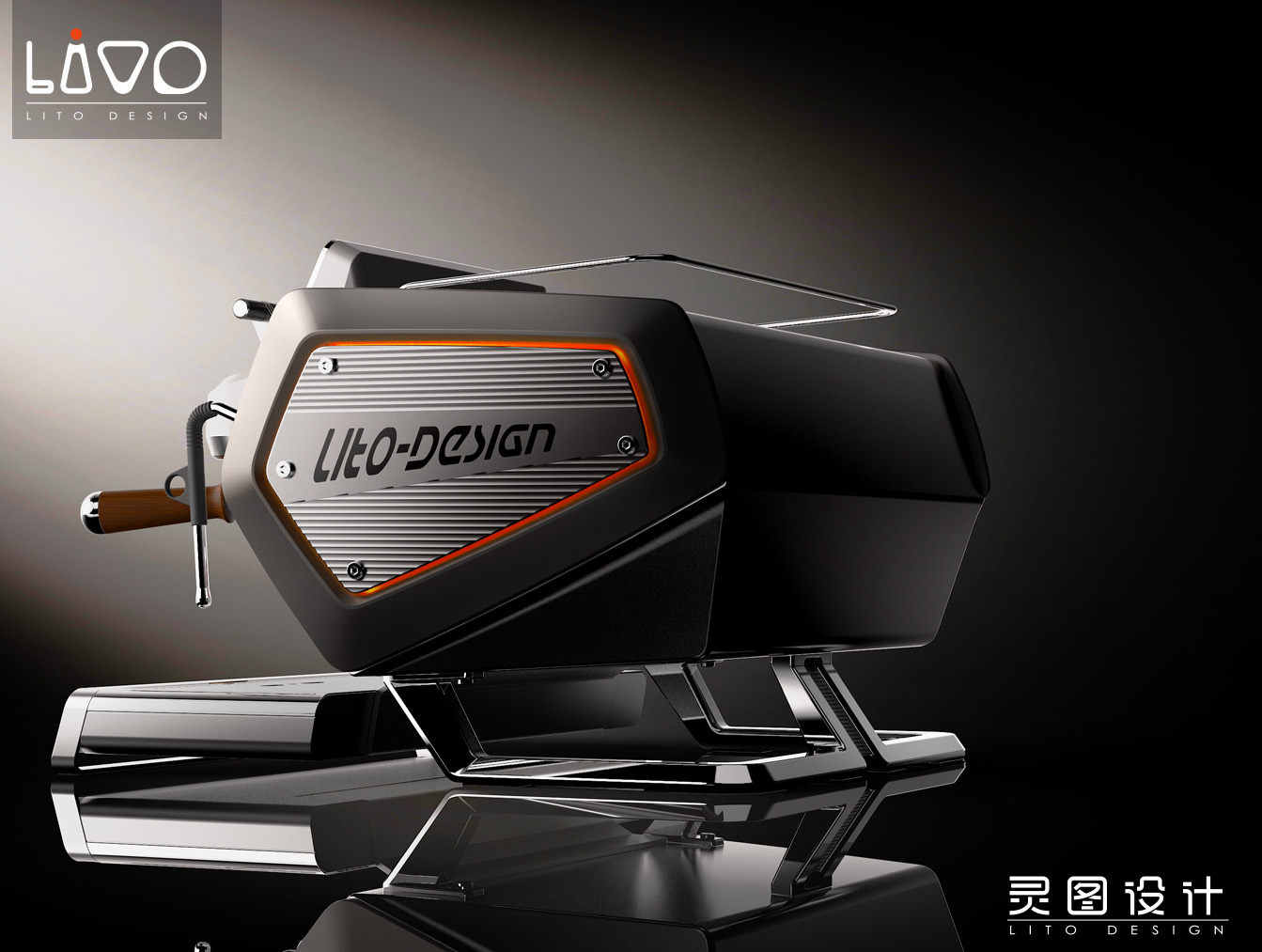 Coffee machine，Commercial coffee machine，industrial design，product design，spirit map design，Small household appliances with high appearance value，Creative design，